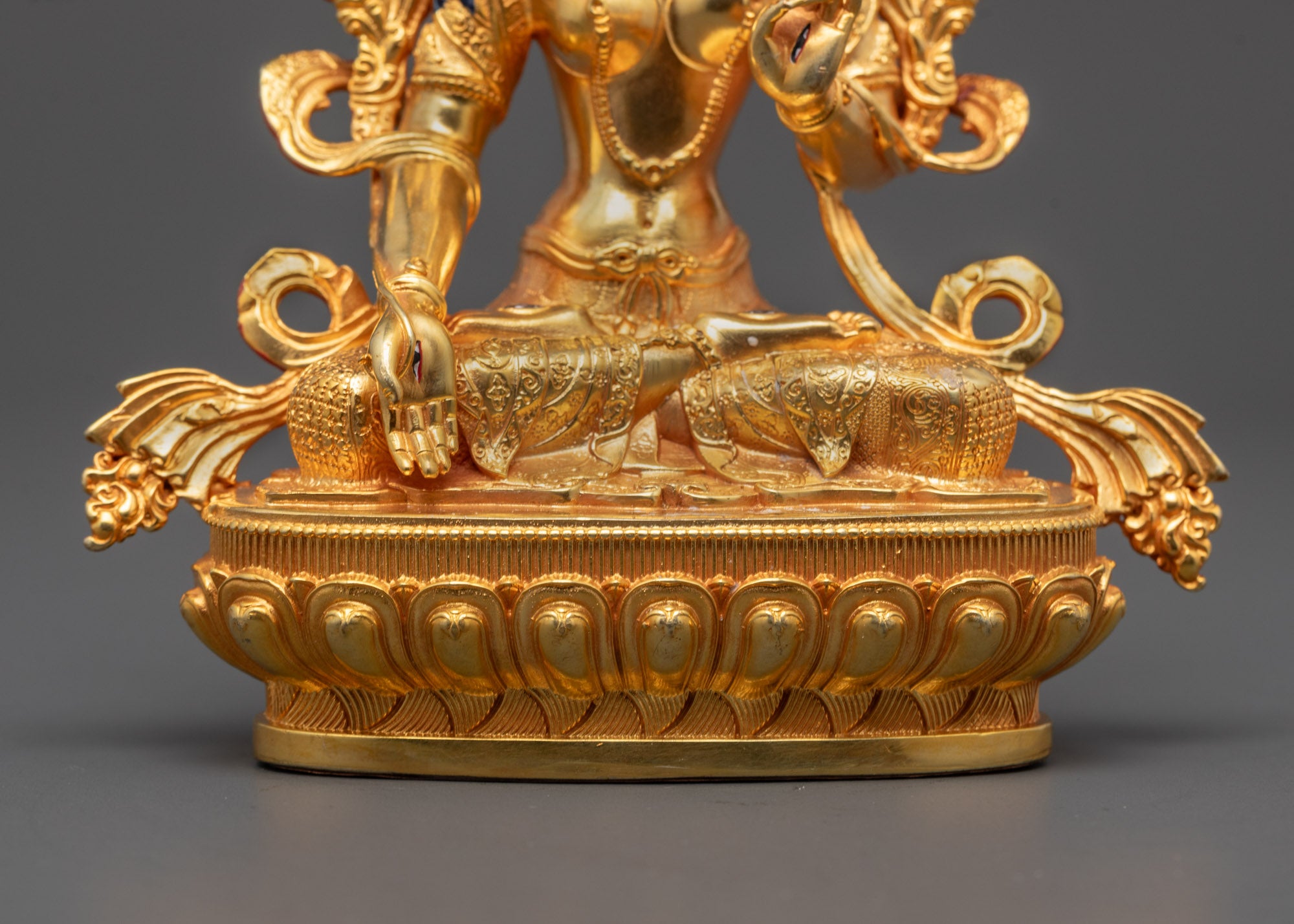 Nepalese White Tara Statue | Goddess of Longevity and Peace