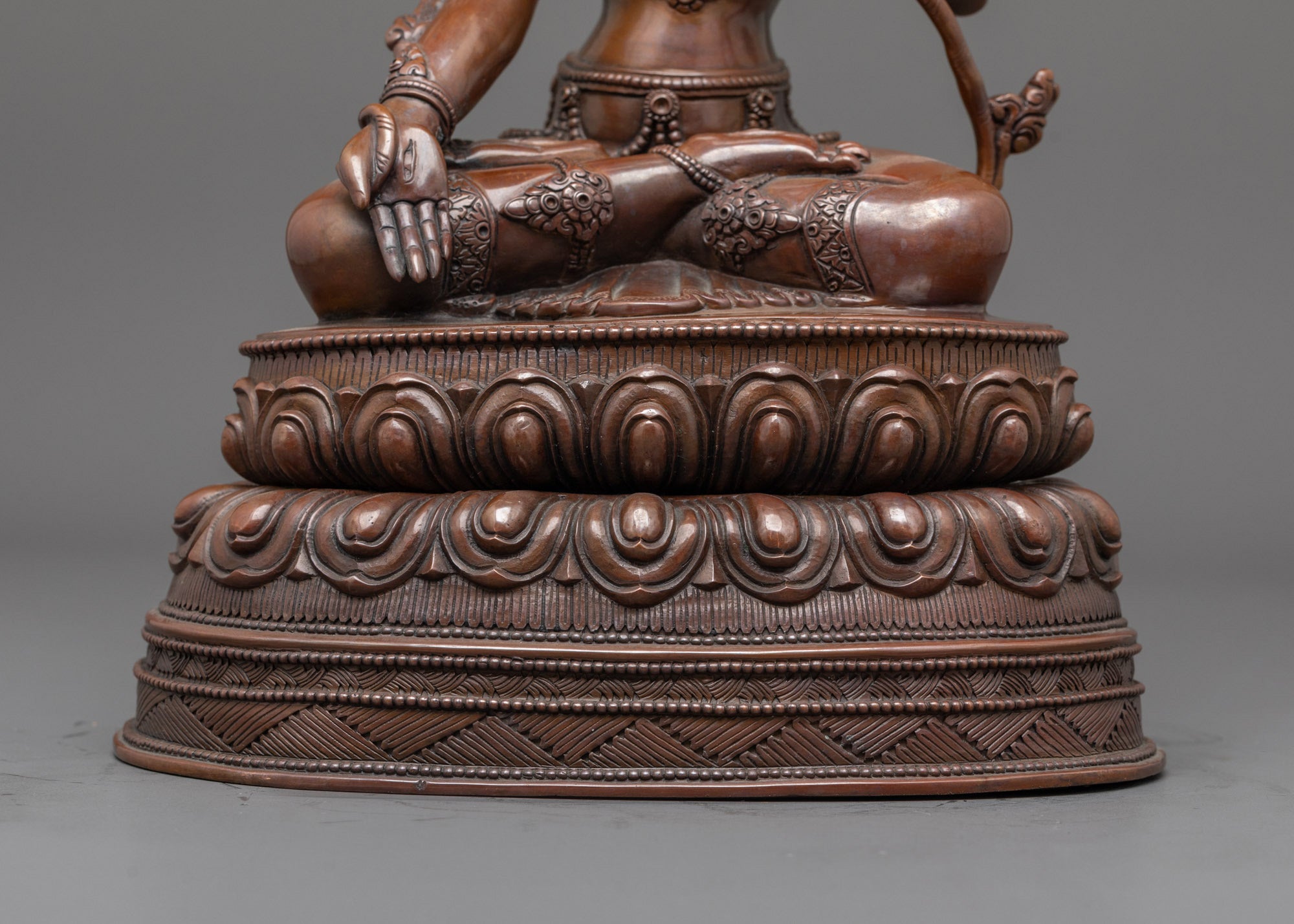 Oxidized White Tara Statue | Himalayan Traditional Buddhist Art