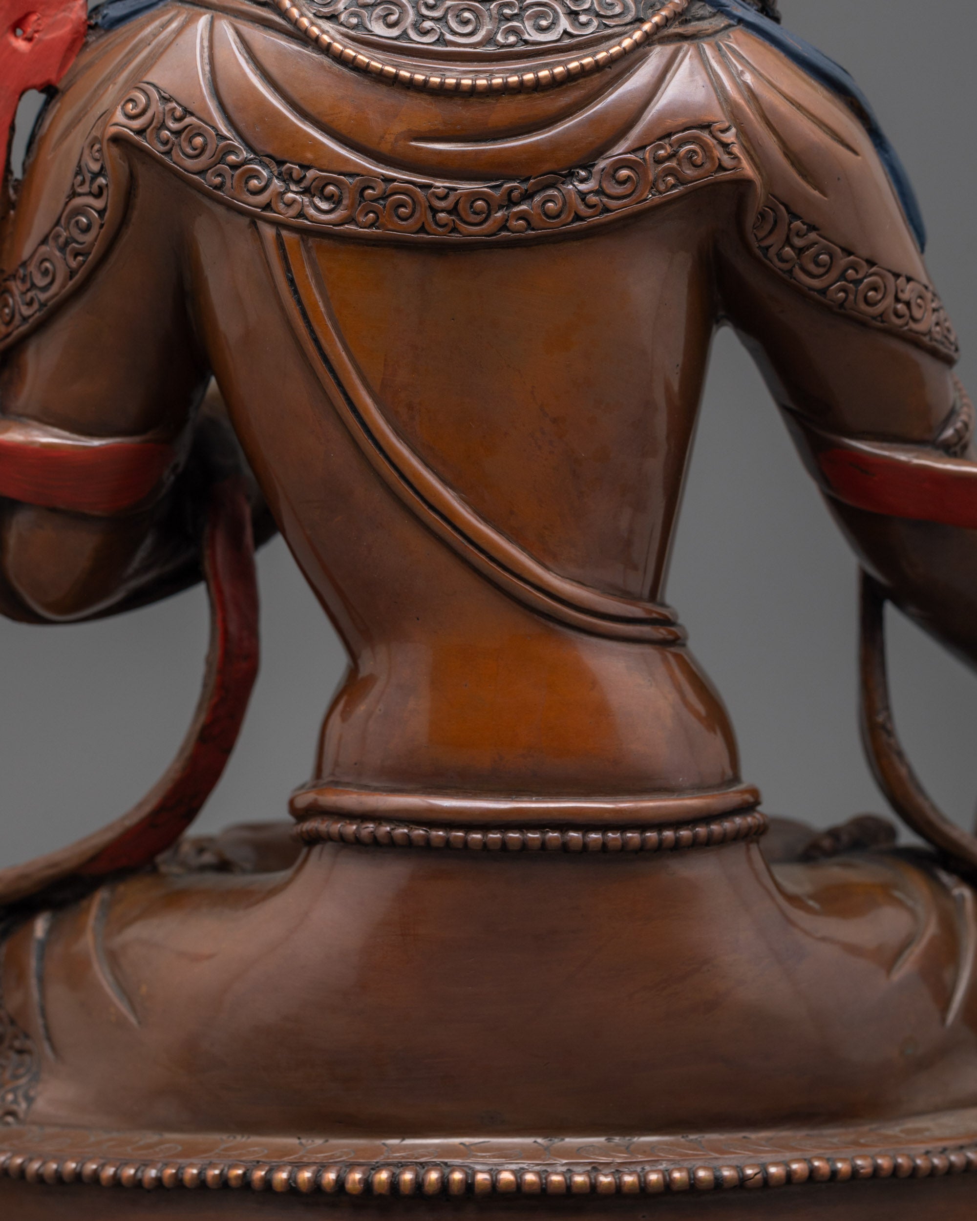 Oxidized Devi White Tara Statue | Traditional Longevity Goddess