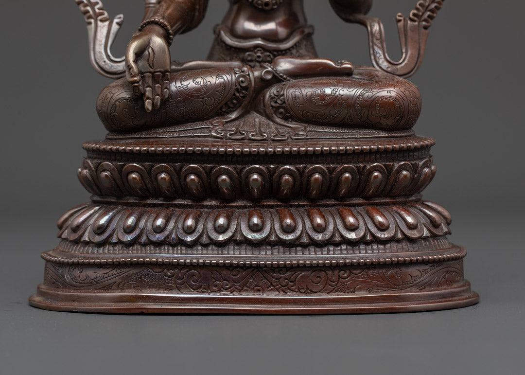 White Tara Goddess Statue | Embodiment of Healing