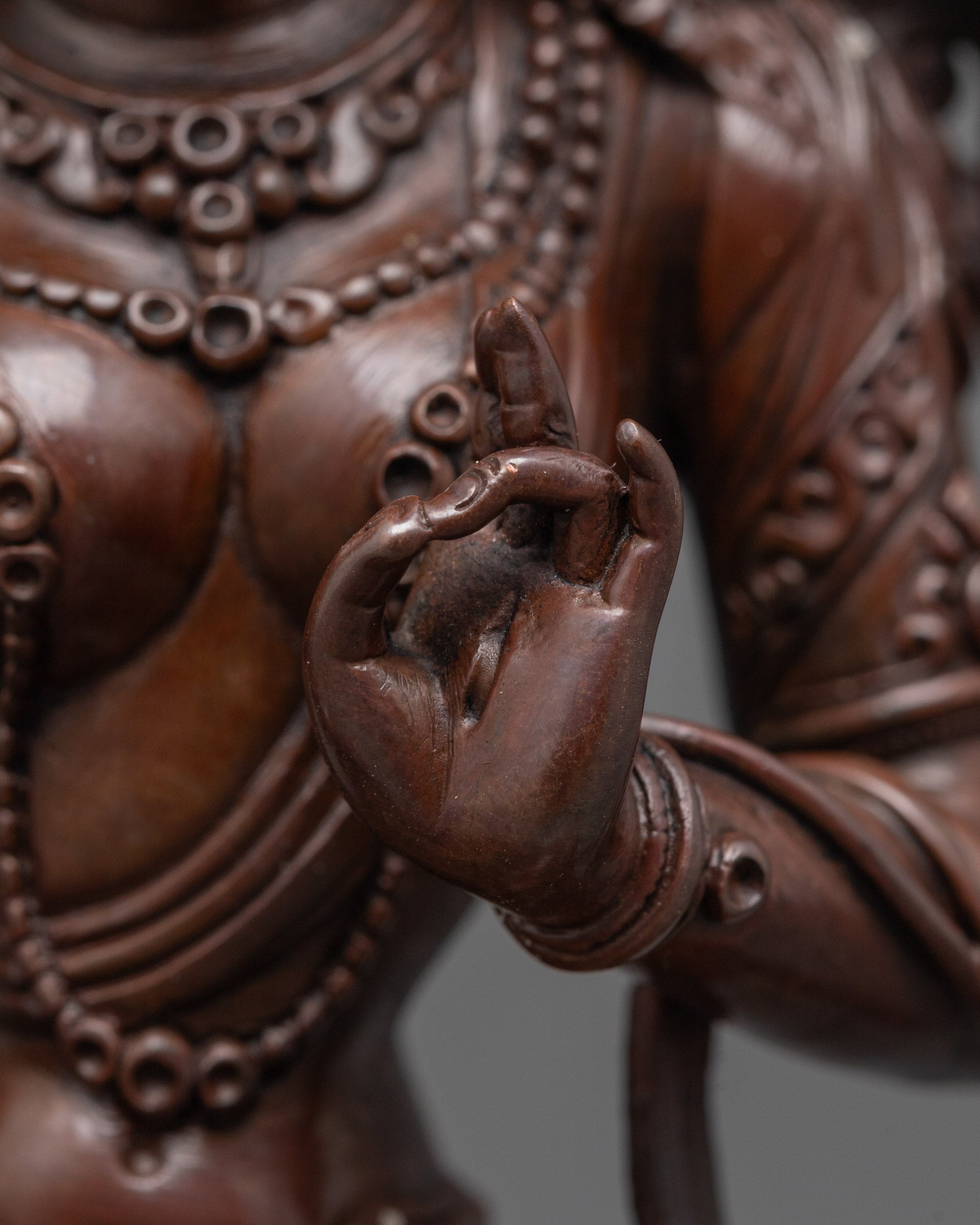 Buy Oxidized White Tara Statue | Machine-Made Lasting Beauty