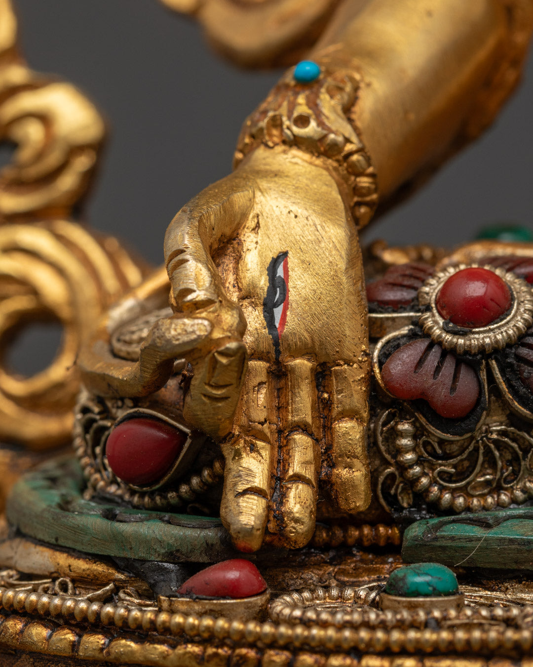 Premium White Tara Statue | Nepali Buddhist Art