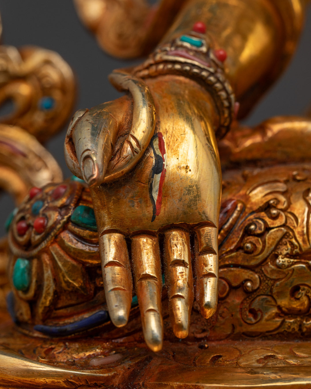 Buddhist White Tara Statue | Traditional Art of Nepal