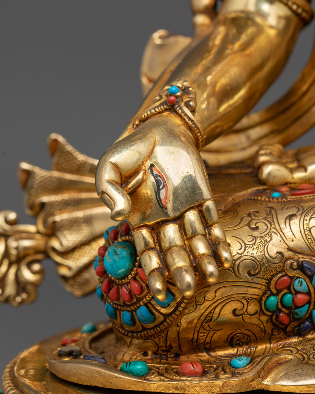 Beautifully Crafted Premium White Tara Statue