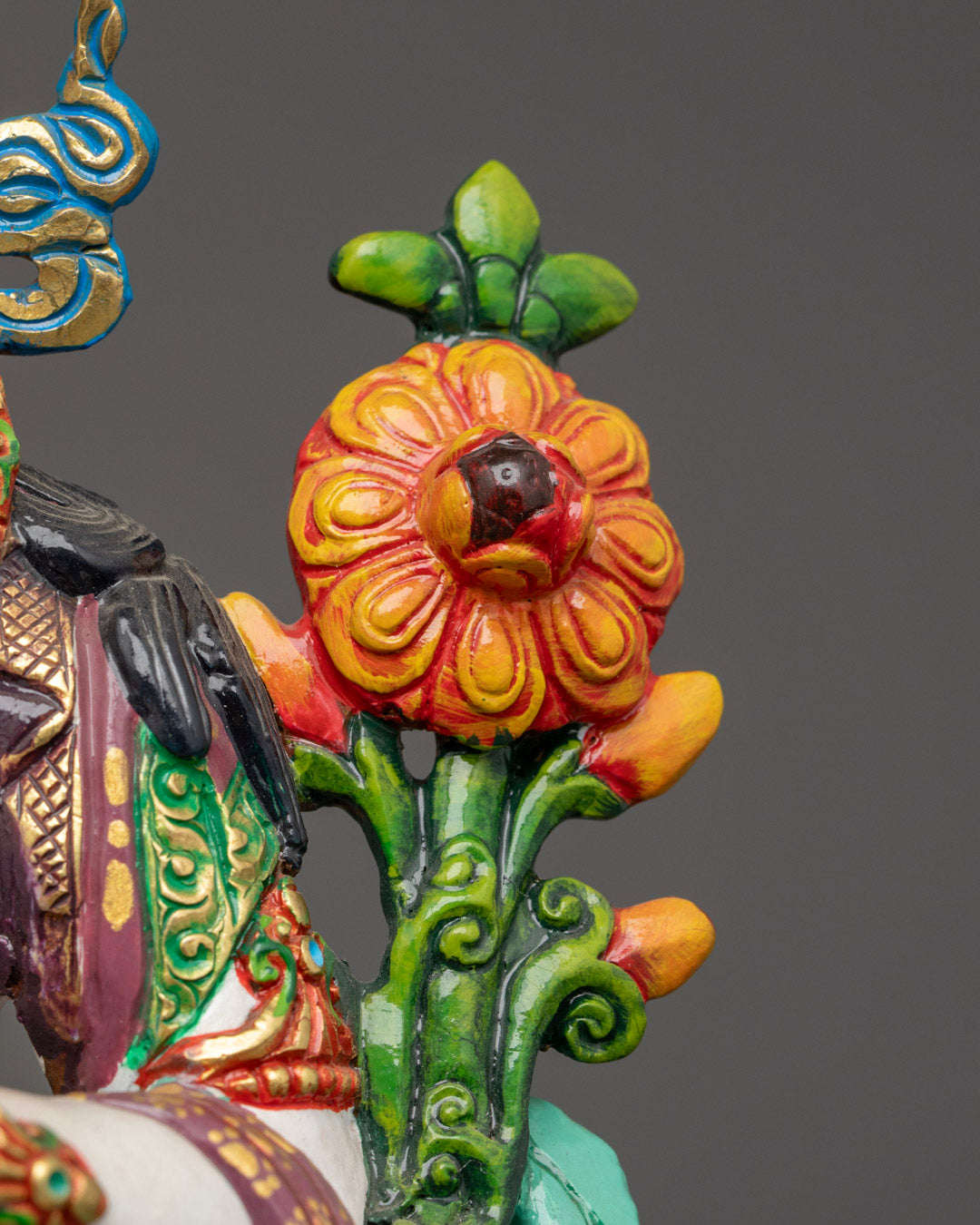 Sacred White Tara Sculpture | Traditional Buddhist Statue