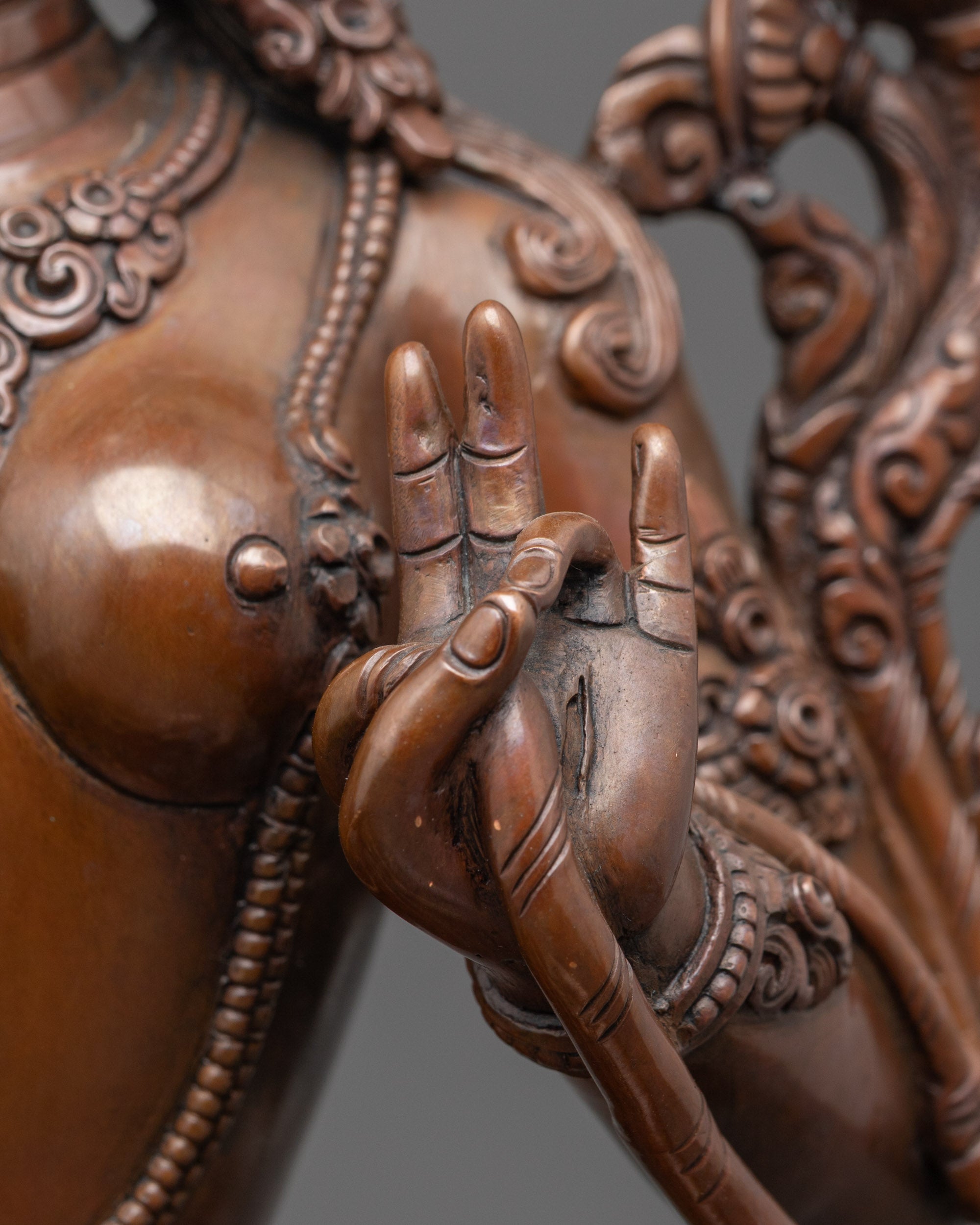 Oxidized White Tara Statue | Himalayan Traditional Buddhist Art