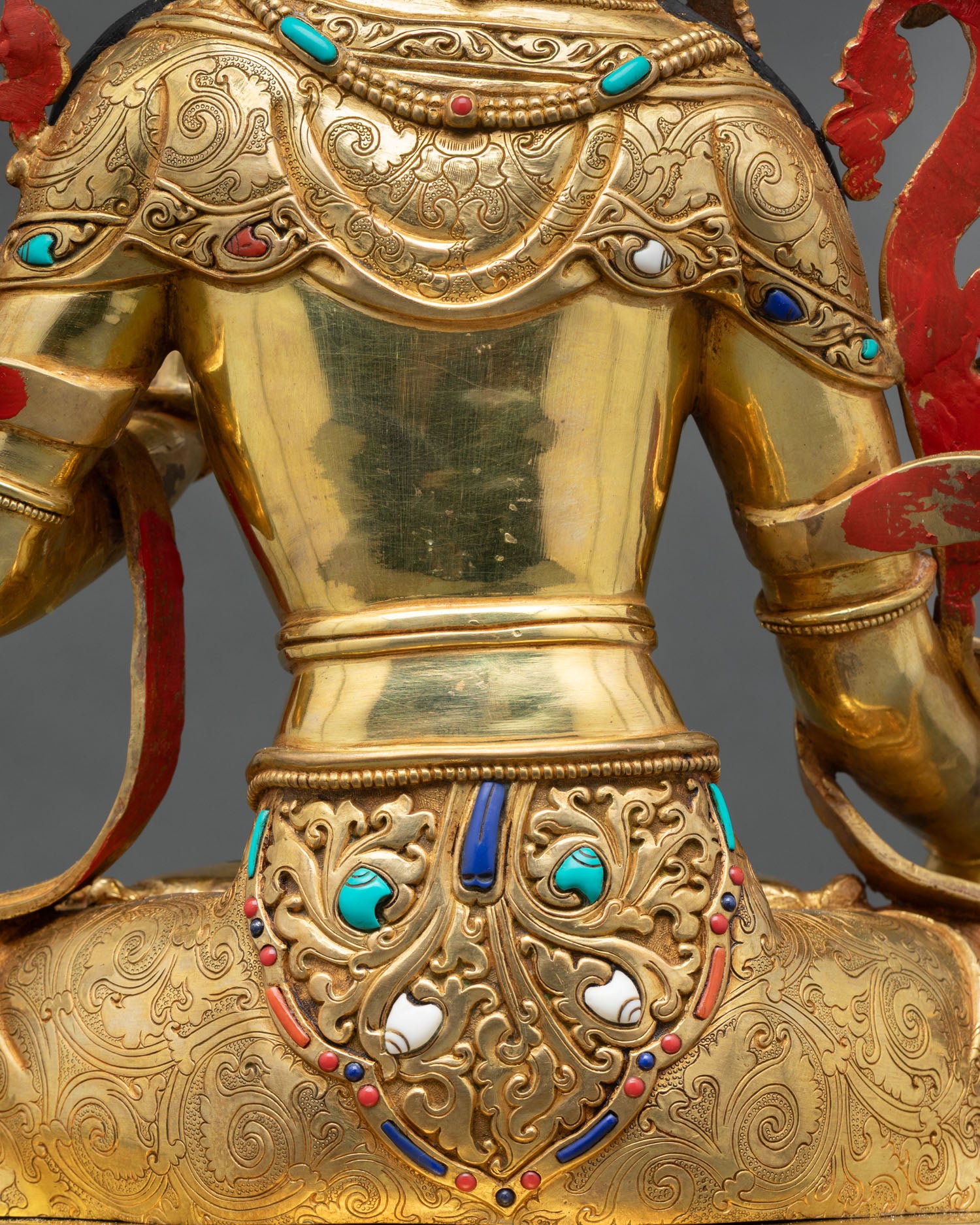 White Tara Buddhist Statue – Traditional Himalayan Spiritual Decor