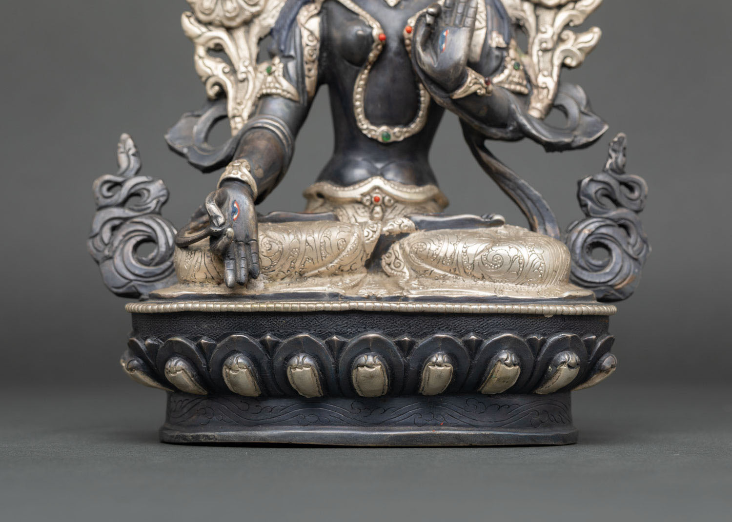 White Tara Statue | Traditional Nepalese Spiritual Artwork