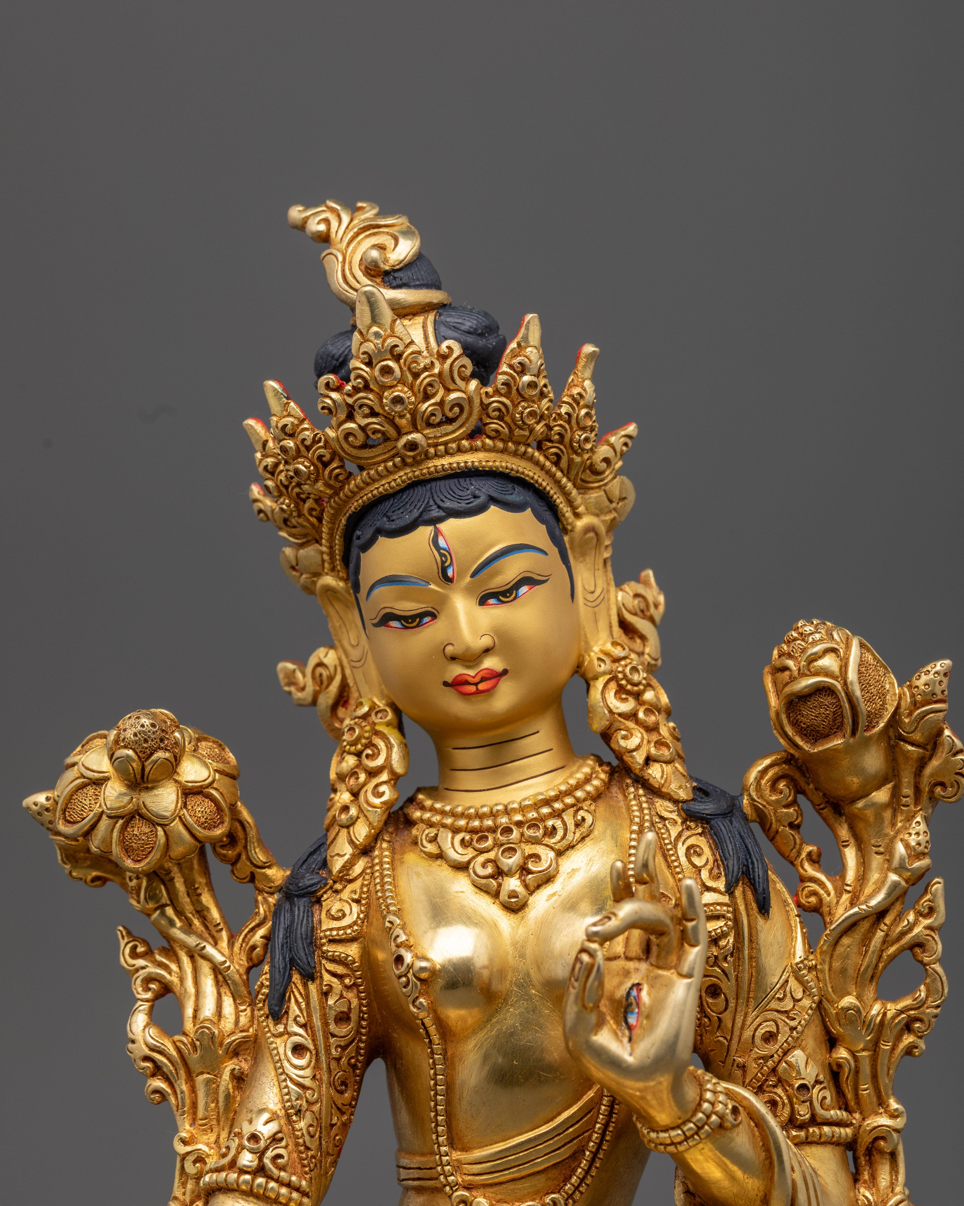White Tara Statue | Bodhisattva of Longevity
