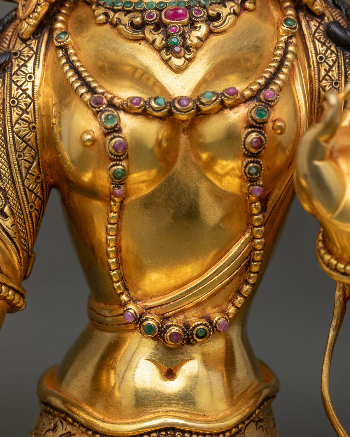 Buddhist White Tara Statue – Seven-Eyed Goddess of Longevity