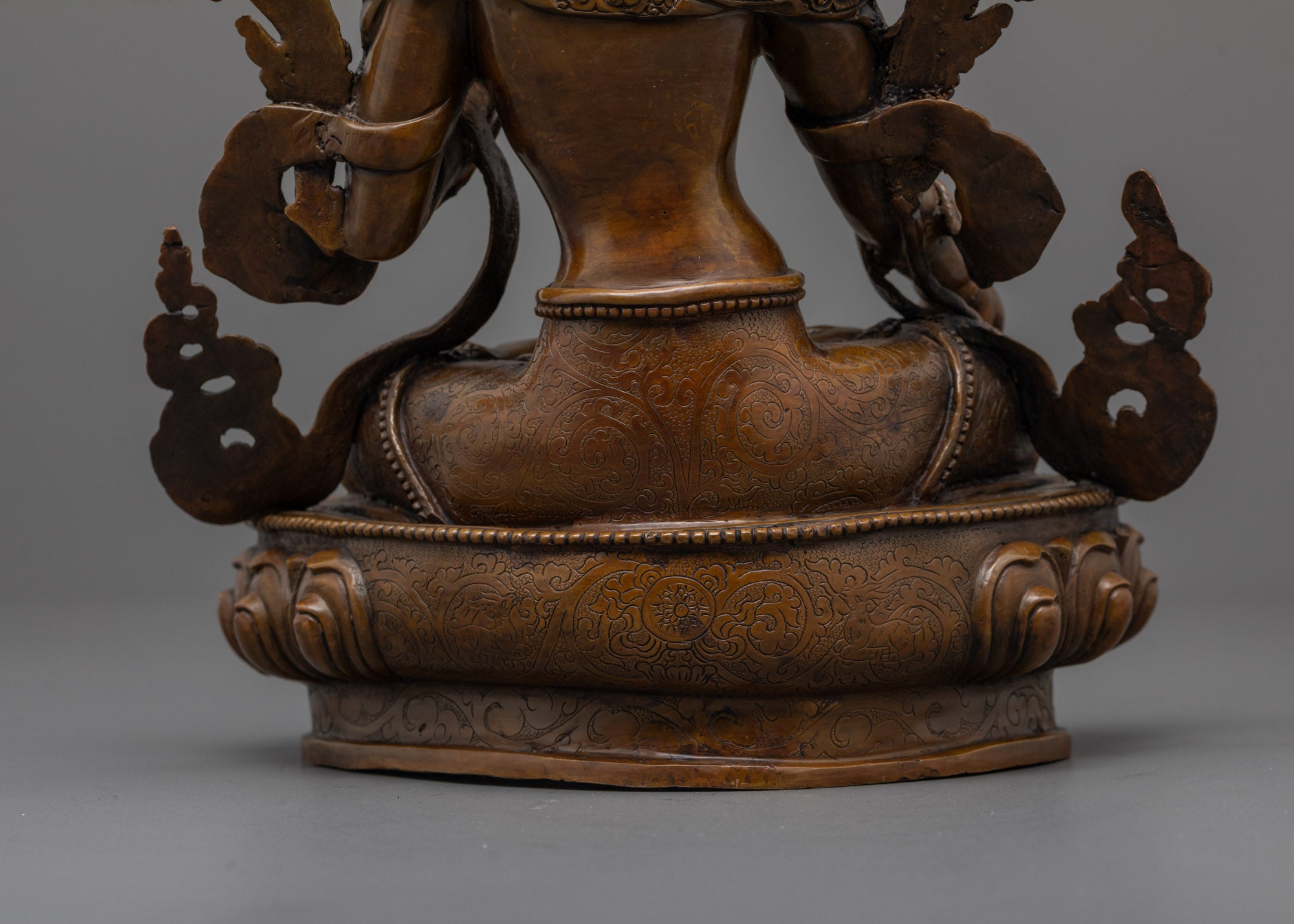 Buddhist White Tara Statue | Tibetan Goddess Idol from Nepal