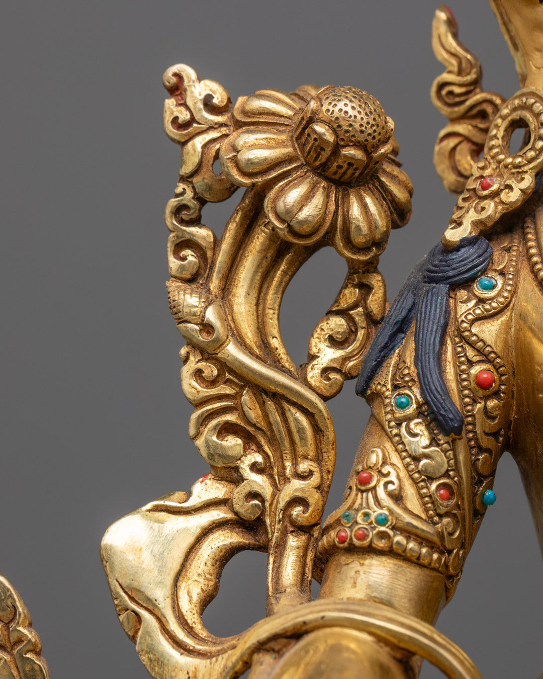 Healing White Tara Statue | Handcrafted Spiritual