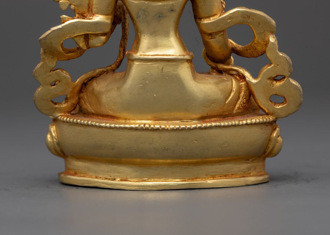 Nepalese White Tara Statue | Handcrafted Tibetan Goddess