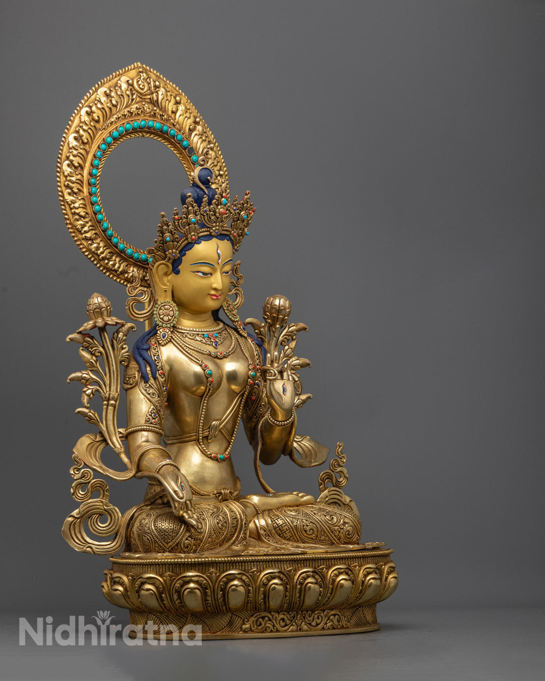 White Tara | Enlightened Feminine Buddha Statue