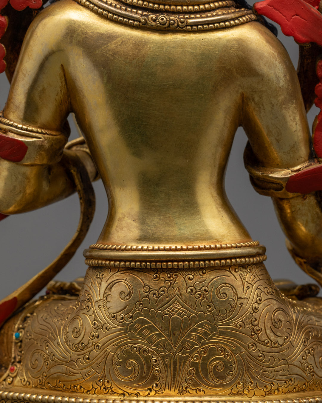 White Tara Goddess Figurine | Traditional Buddhist Iconography