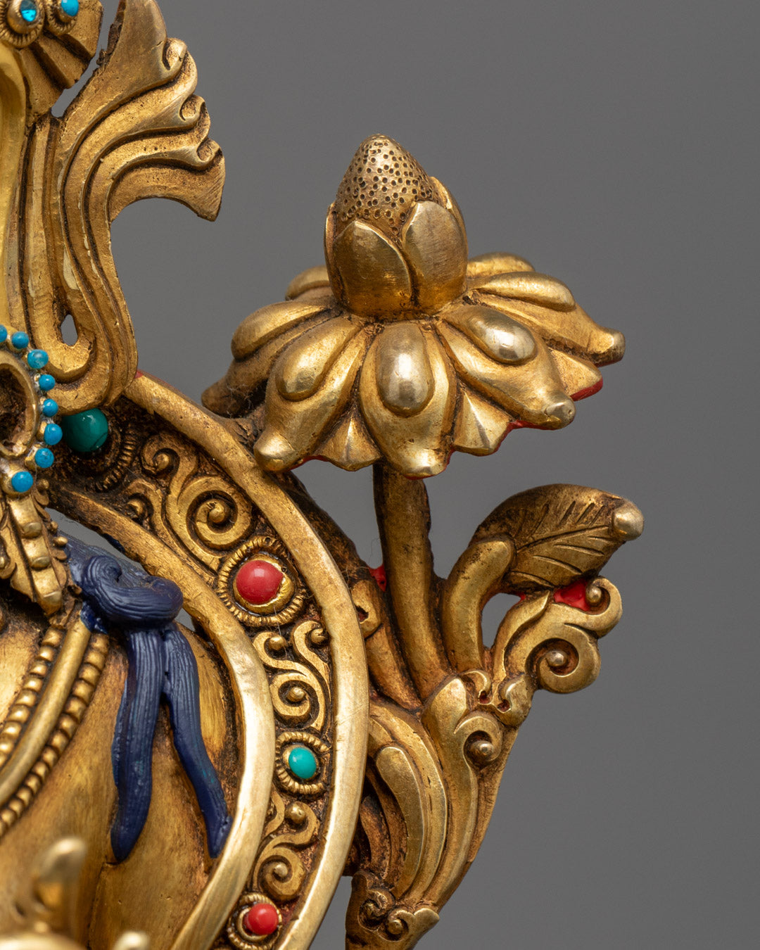 White Tara Goddess Figurine | Traditional Buddhist Iconography