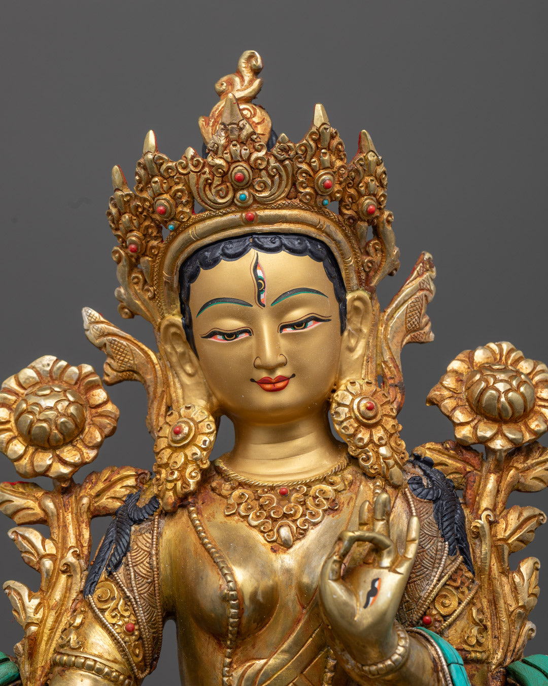 White Tara Sculpture | Invoking Compassion & Peace for Spiritual Healing