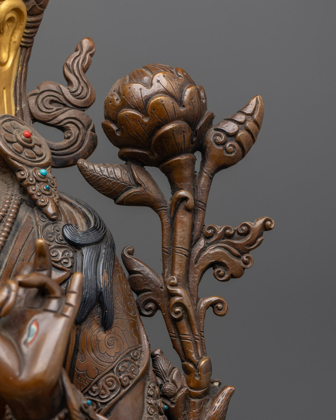 White Tara Statue | Himalayan Buddhist Art from Nepal