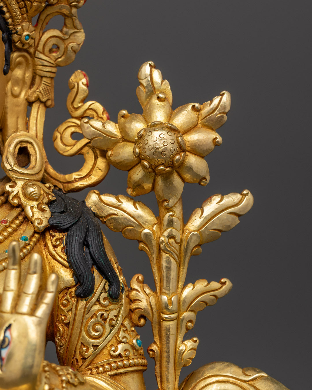 Buddhist White Tara Statue | Himalayan Sacred Art