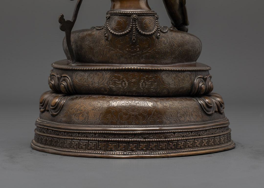 White Tara Statue | Traditional Tibetan Sculpture