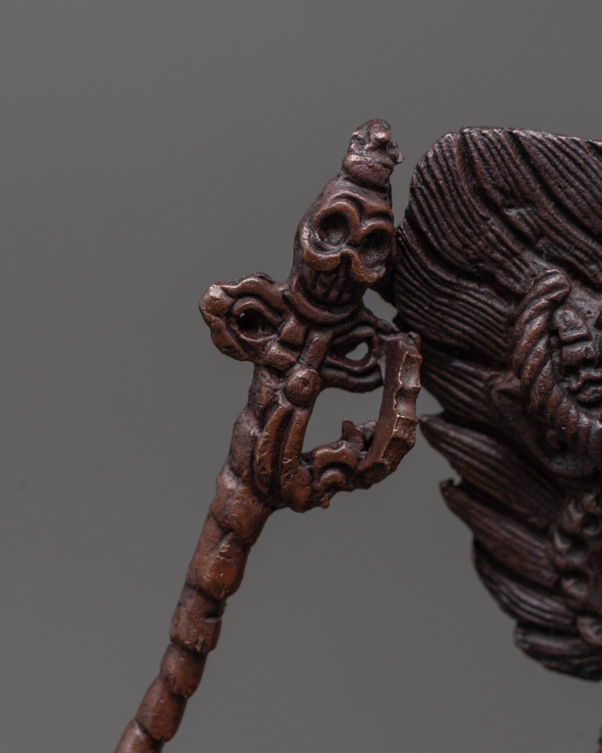 Yama Dharmaraja and Consort Statue | Tibetan Buddhist Sculpture