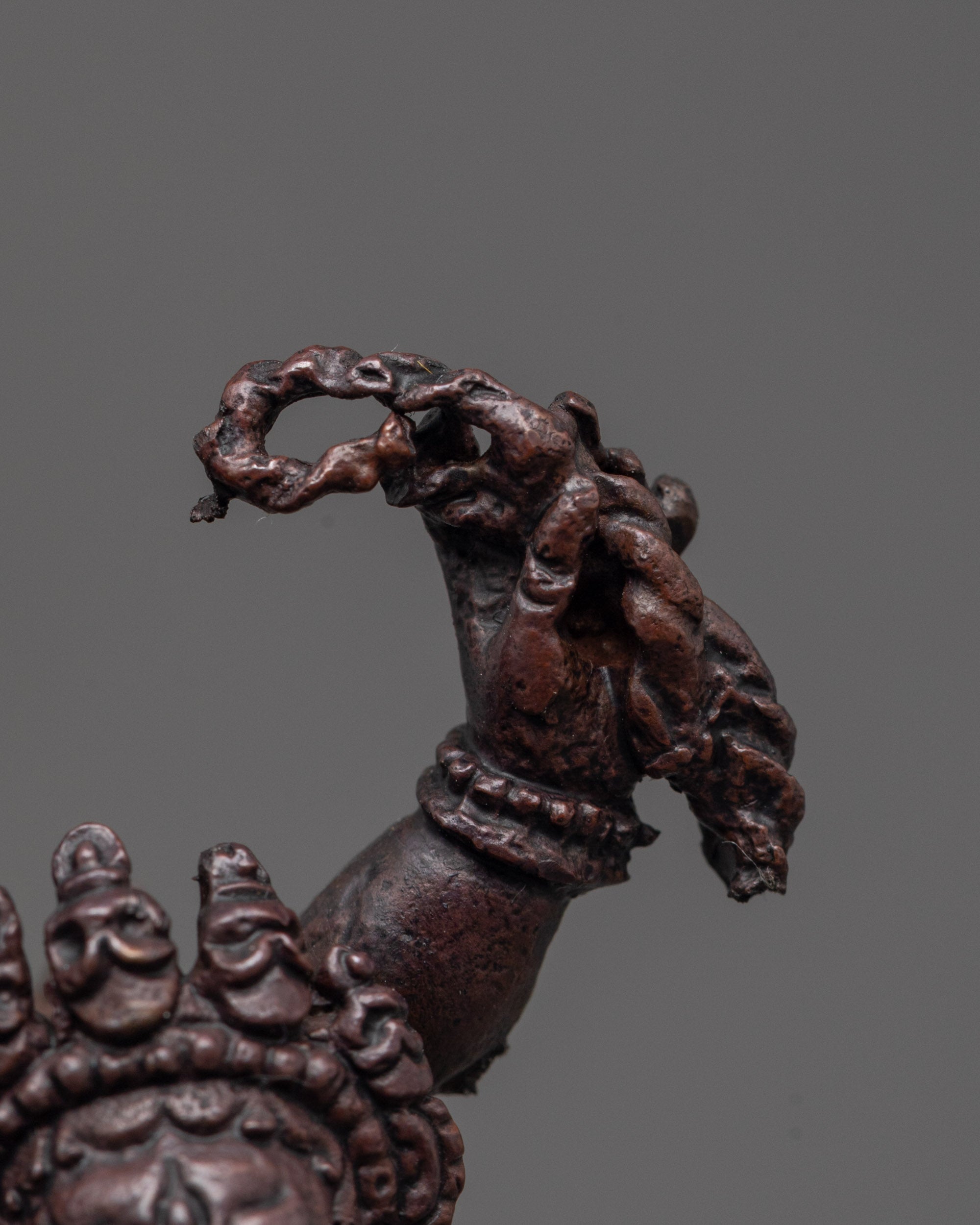 Yama Dharmaraja and Consort Statue | Tibetan Buddhist Sculpture