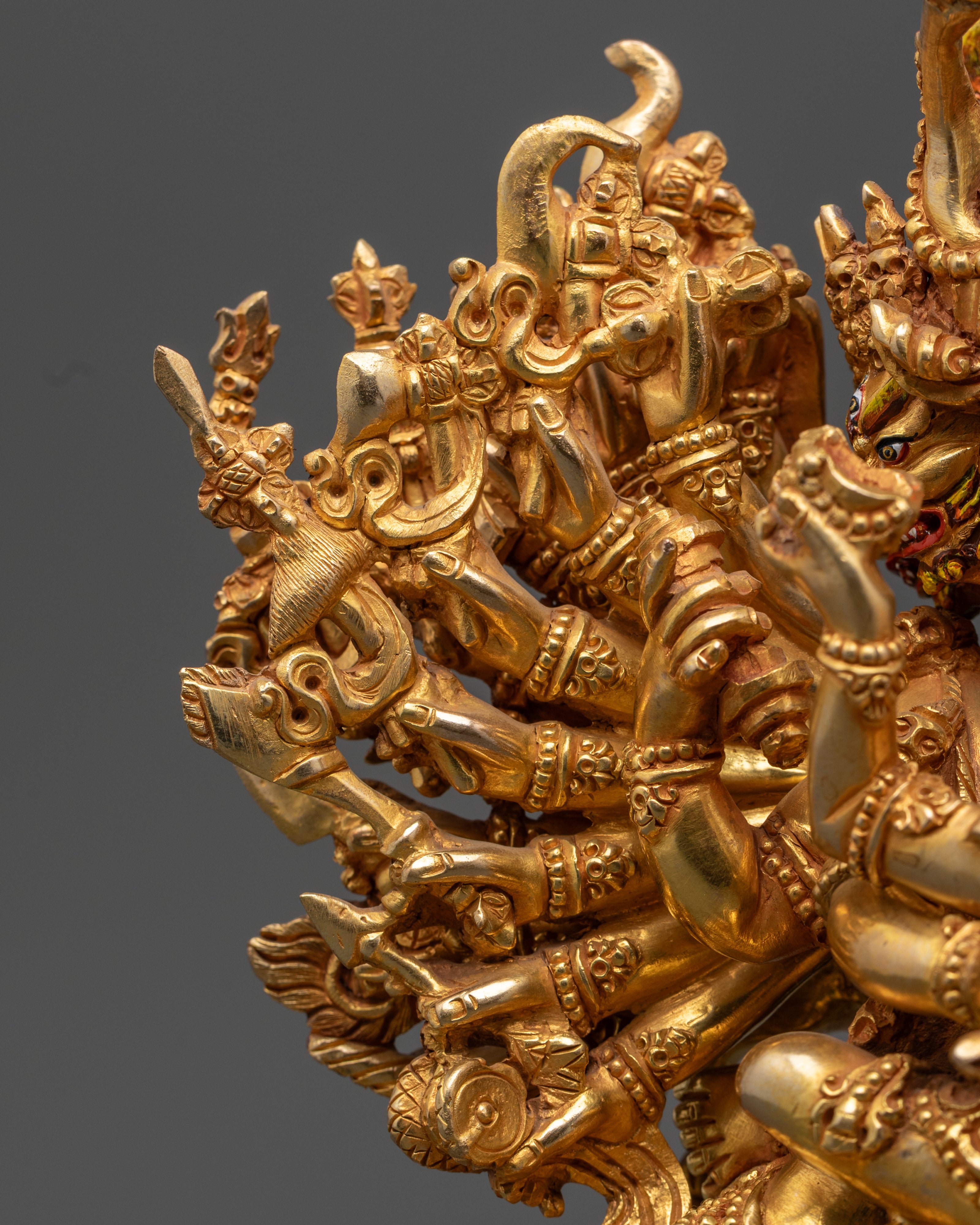 Yamantaka Heruka Statue | Sacred Tibetan Artwork