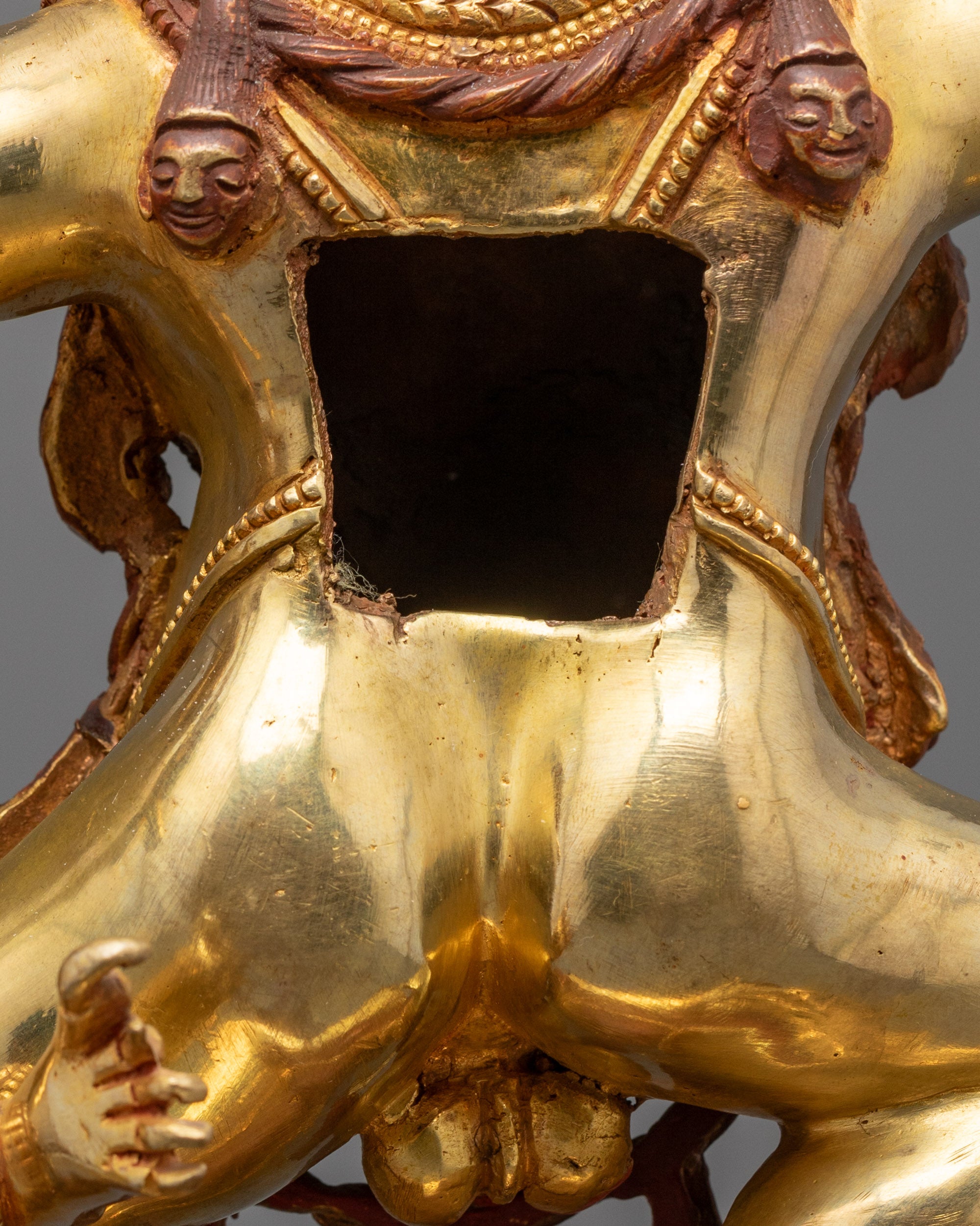 Vajrabhairava Yamantaka Consort Sculpture | Tibetan Protector Deity