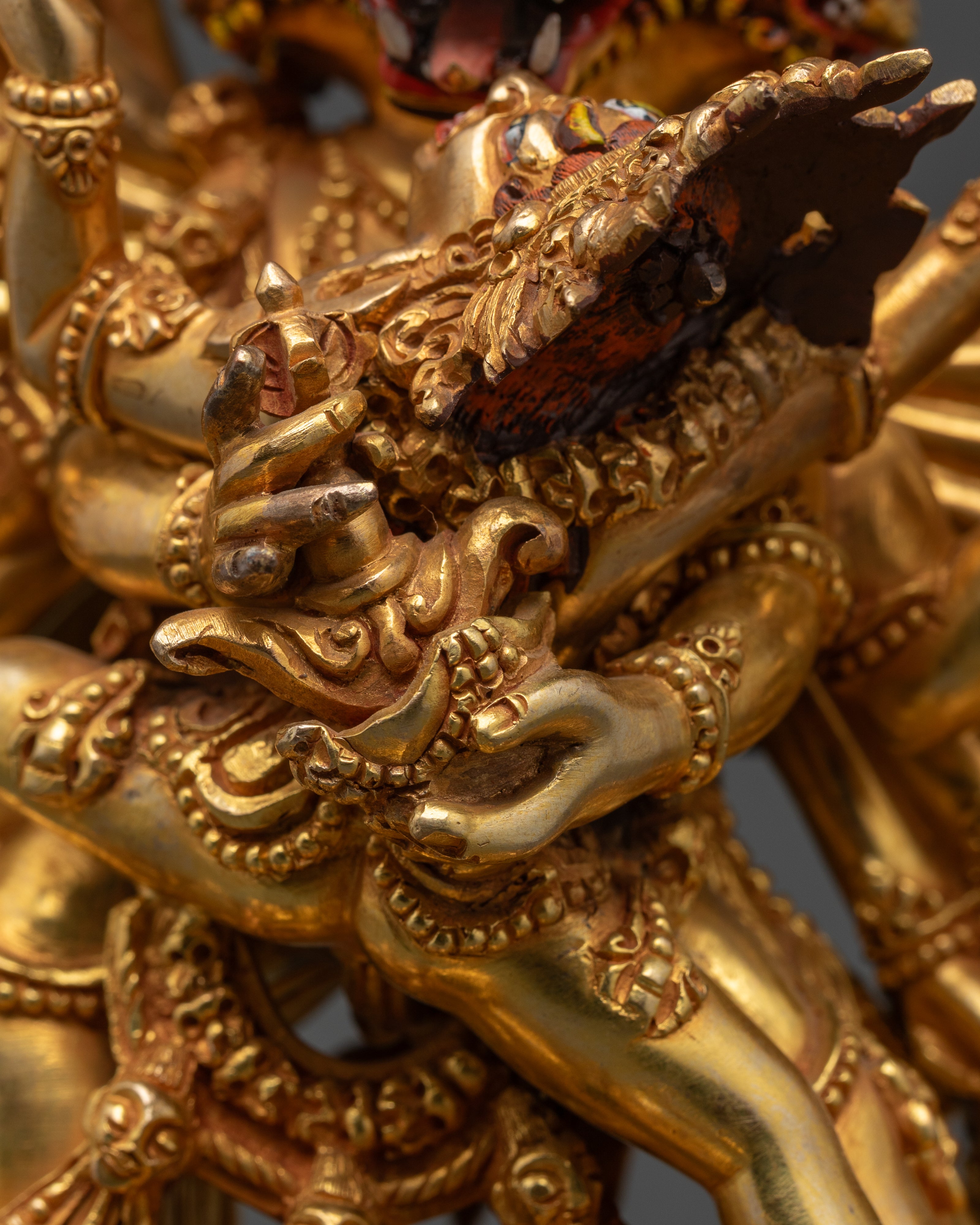 Yamantaka Heruka Statue | Sacred Tibetan Artwork