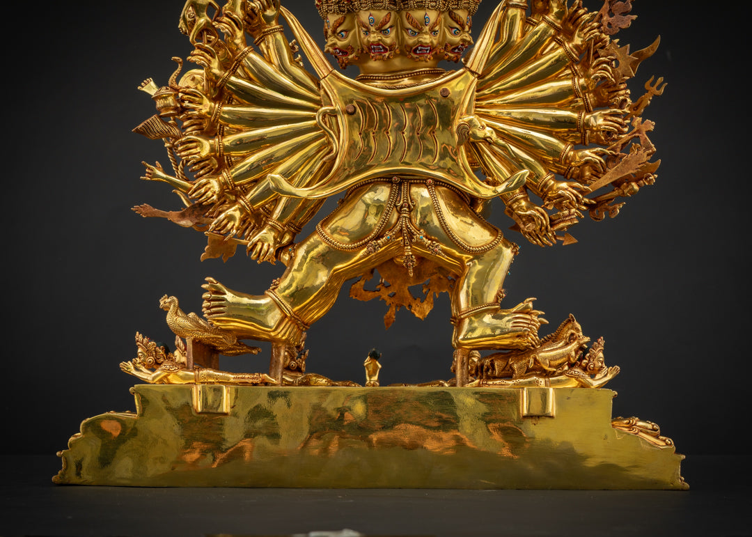 Sacred Yamantaka Statue | Tibetan Buddhist Wrathful Deity