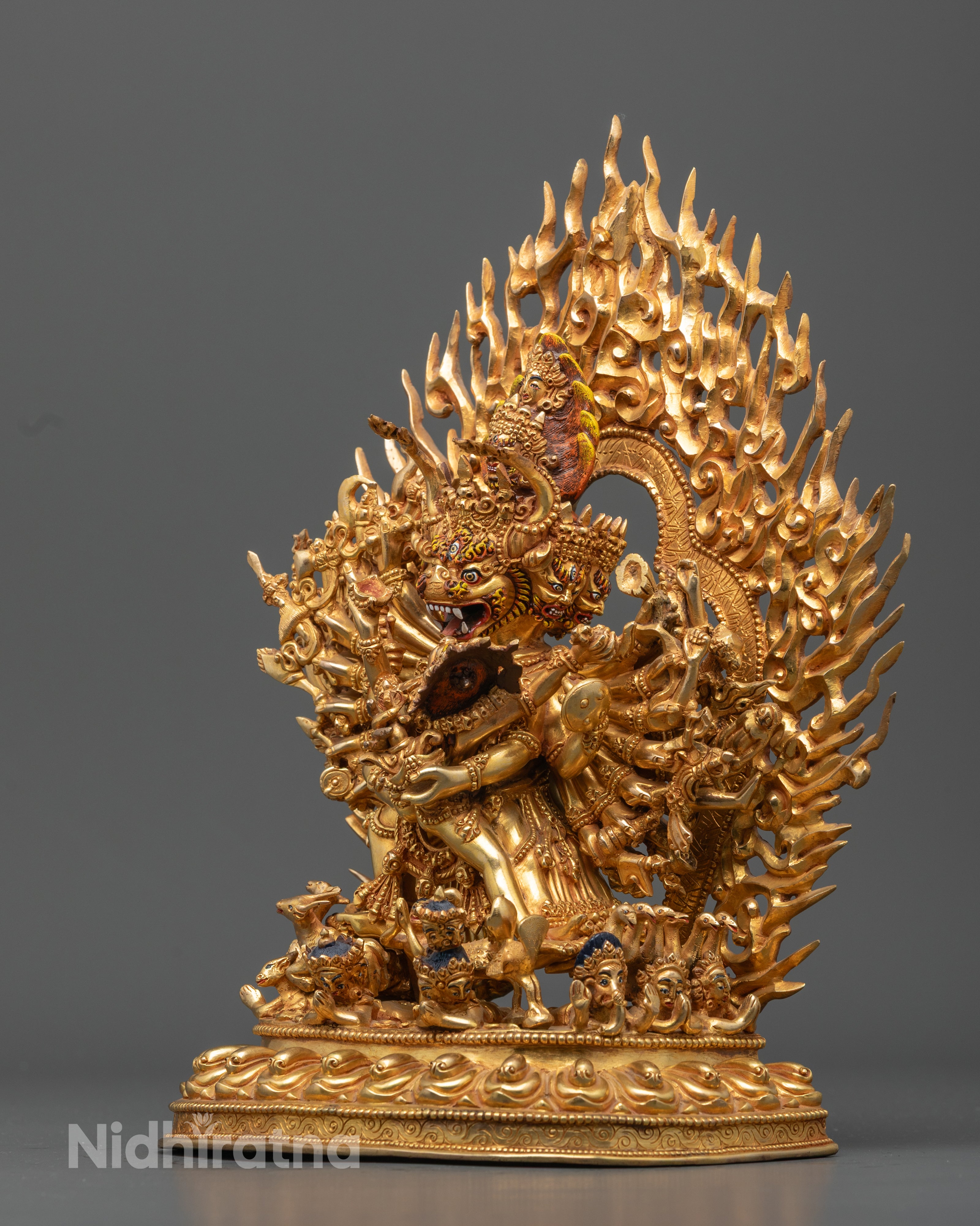 Yamantaka Heruka Statue | Sacred Tibetan Artwork