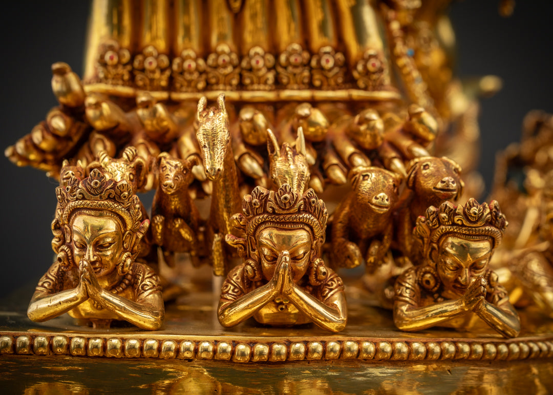 Sacred Yamantaka Statue | Tibetan Buddhist Wrathful Deity
