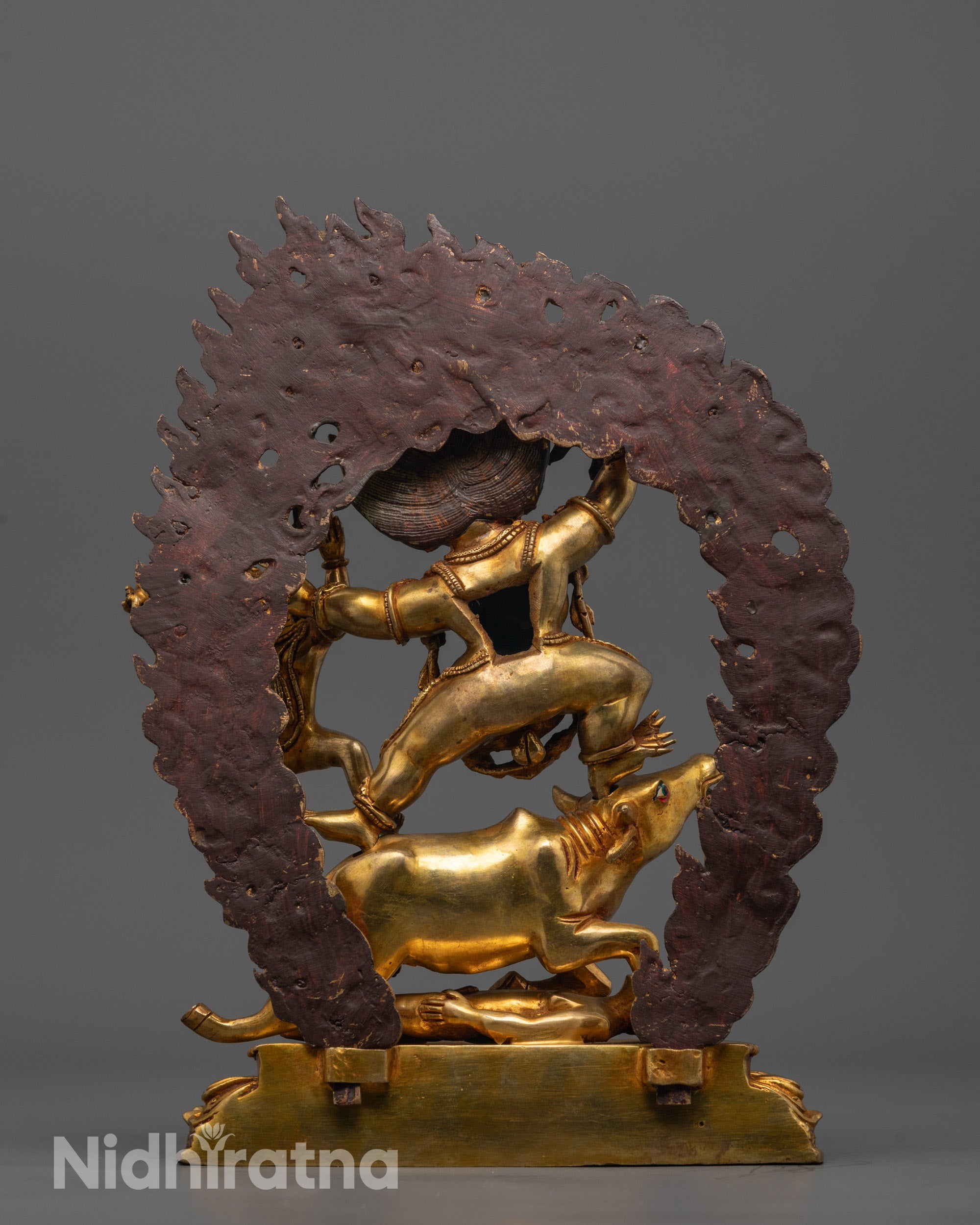 Yamantaka Statue | Tibetan Wrathful Deity of Protection