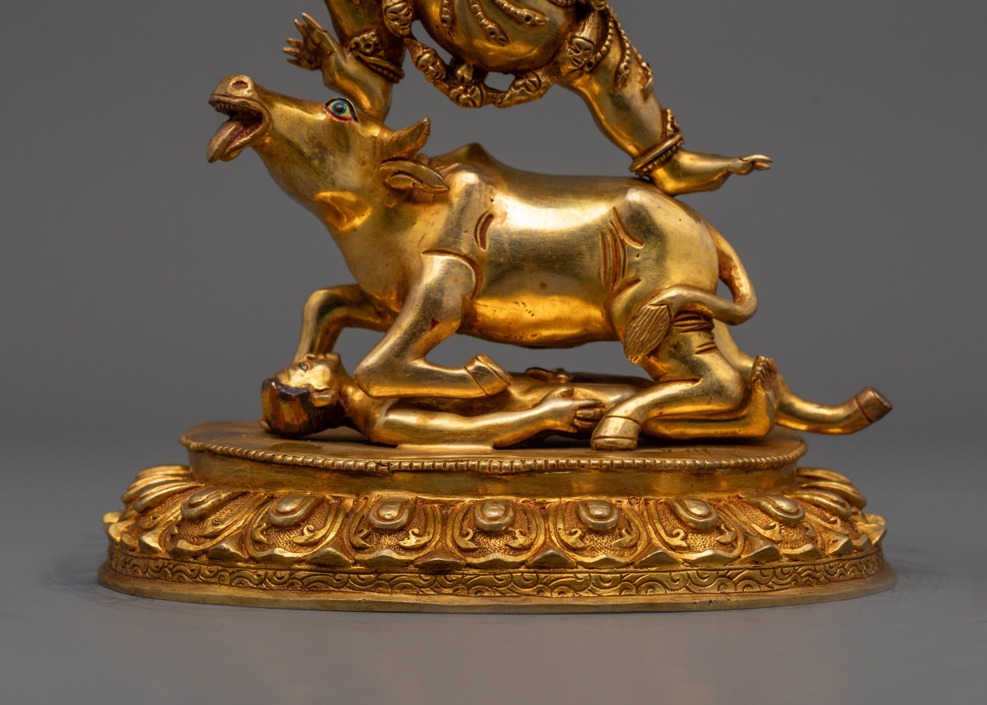 Yamantaka Statue | Tibetan Wrathful Deity of Protection