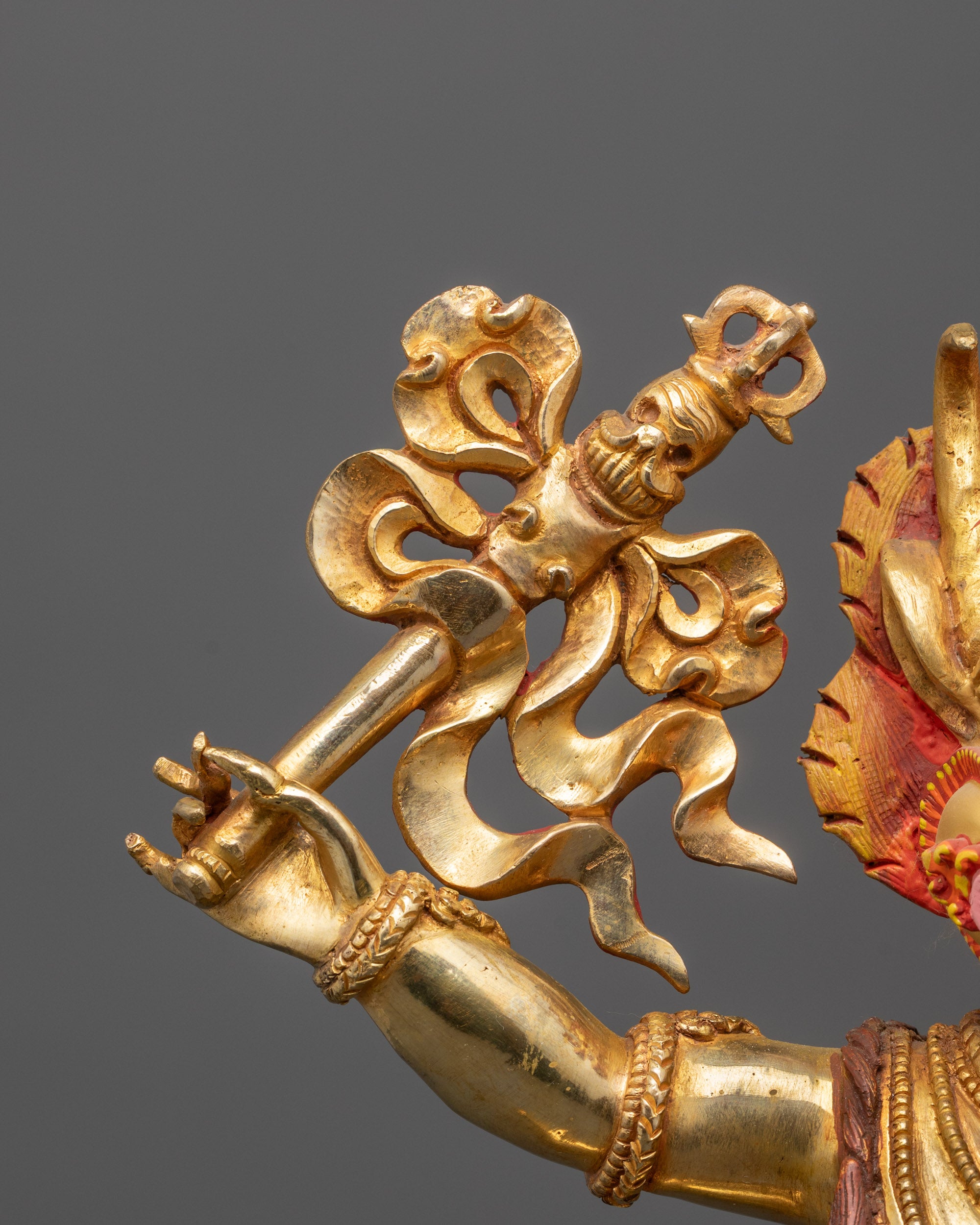 Vajrabhairava Yamantaka Consort Sculpture | Tibetan Protector Deity