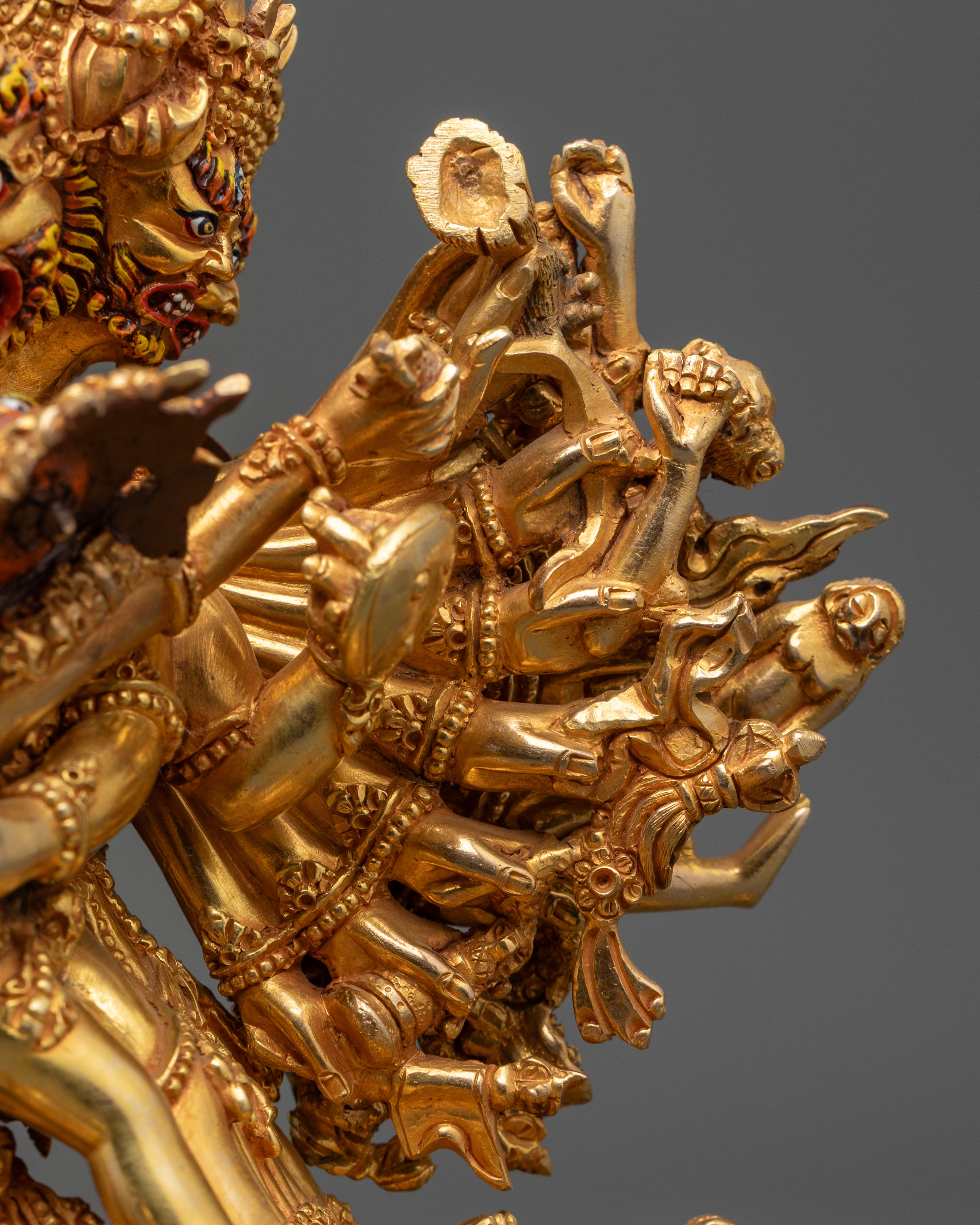 Yamantaka Heruka Statue | Sacred Tibetan Artwork