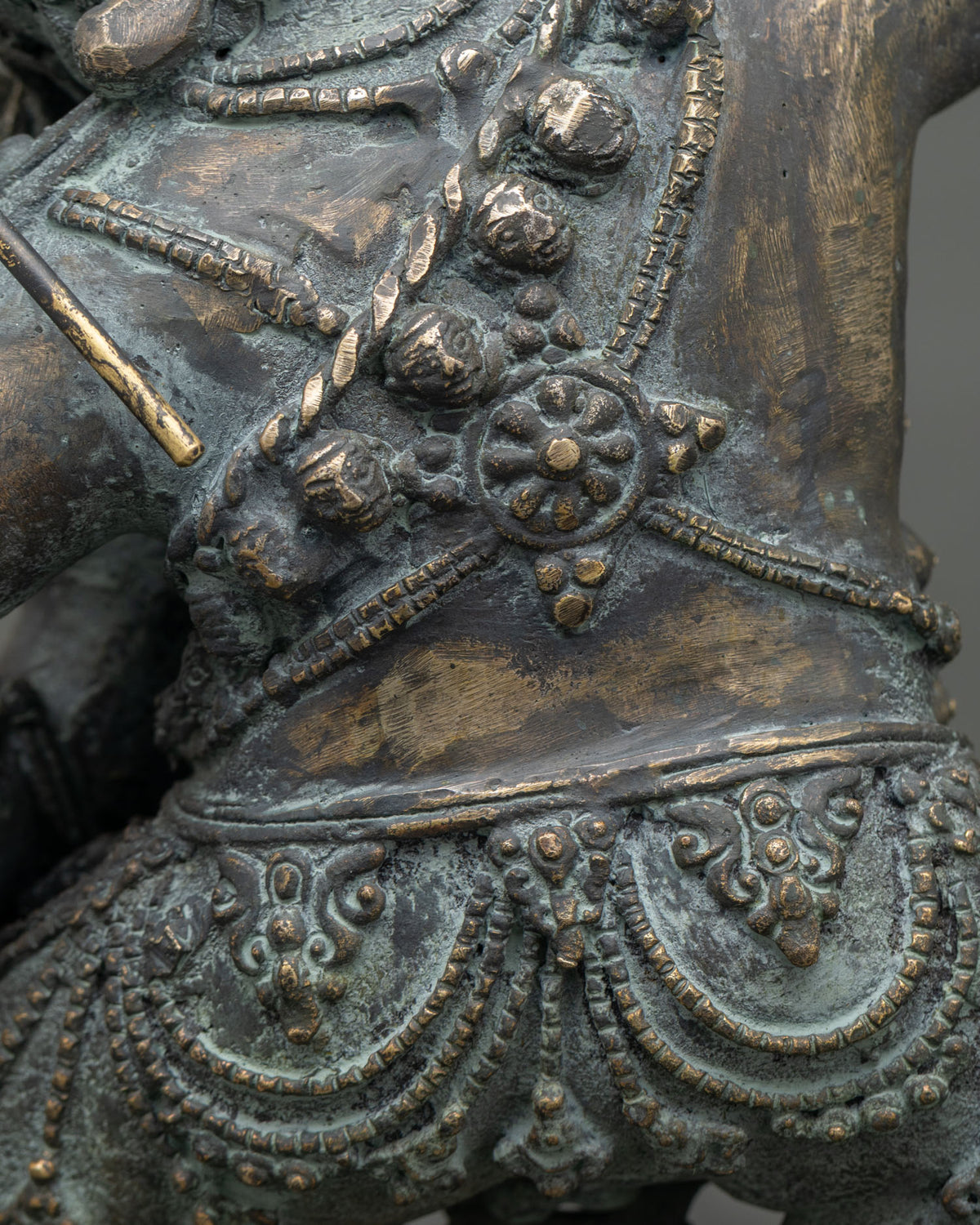 Yama Dharmaraja Yab-Yum Statue | Handcrafted Solid Bronze Figurine