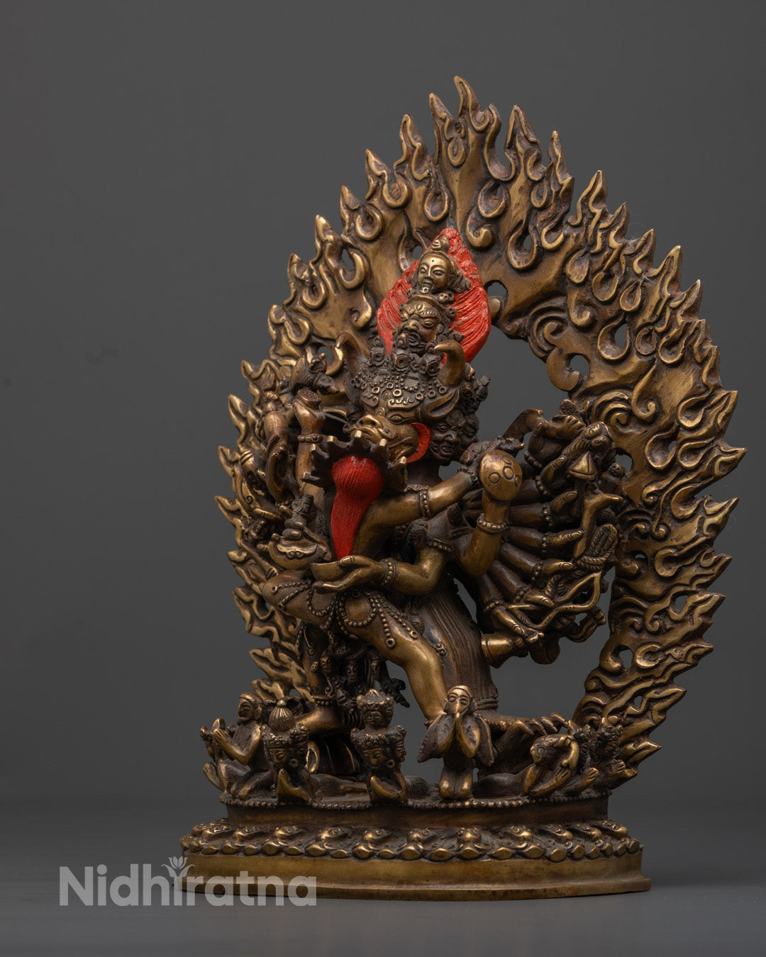 Yamantaka Figurine | Traditional Tibetan Artwork