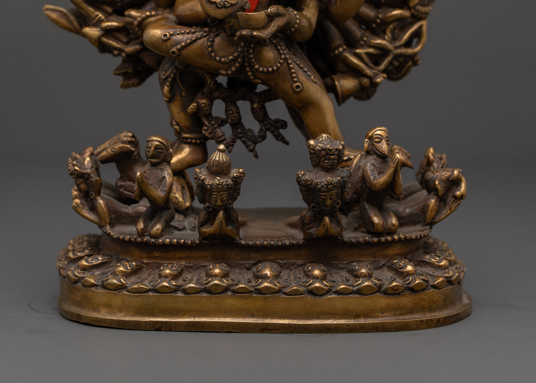 Yamantaka Figurine | Traditional Tibetan Artwork