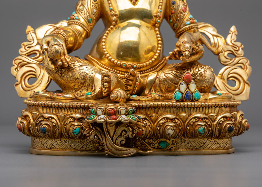 Dzambhala Wealth Deity Statue | Guardian of Prosperity