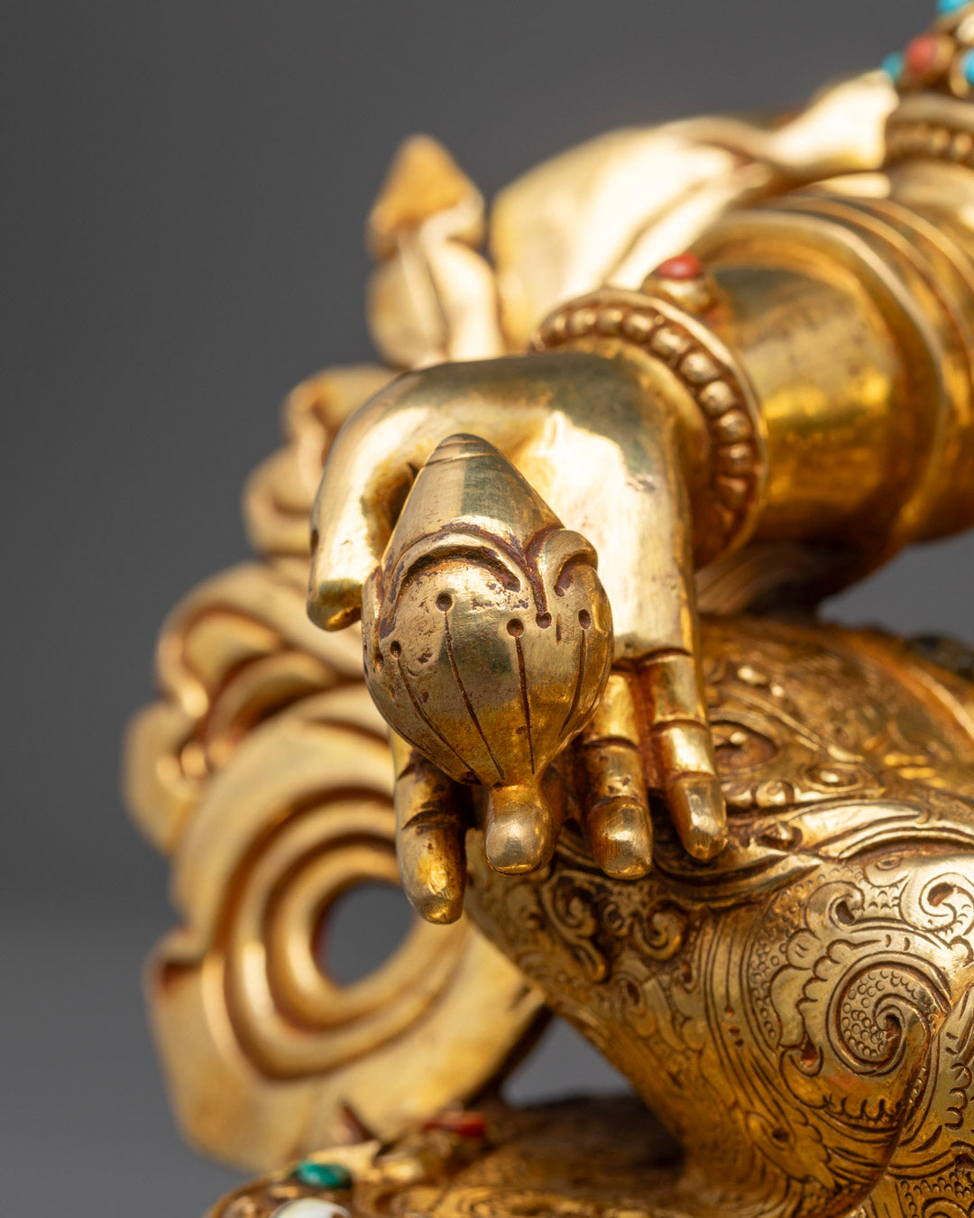 Dzambhala Wealth Deity Statue | Guardian of Prosperity