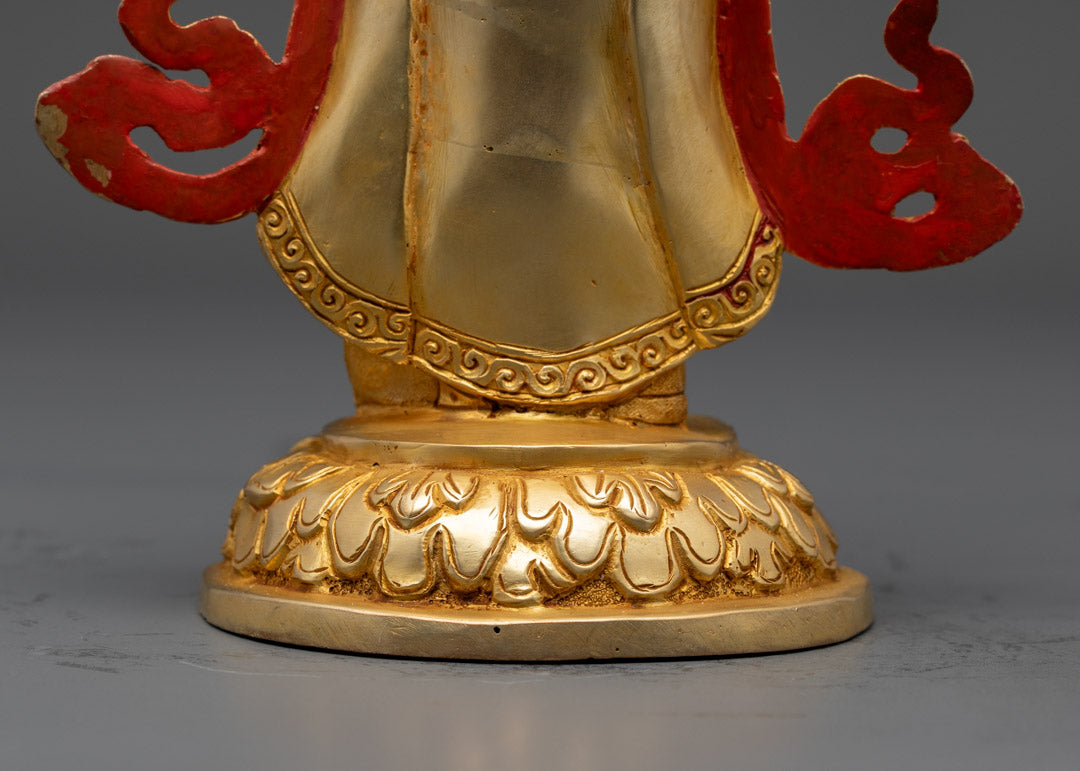 Buddhist Mandharva and yeshe tsyogal Statue