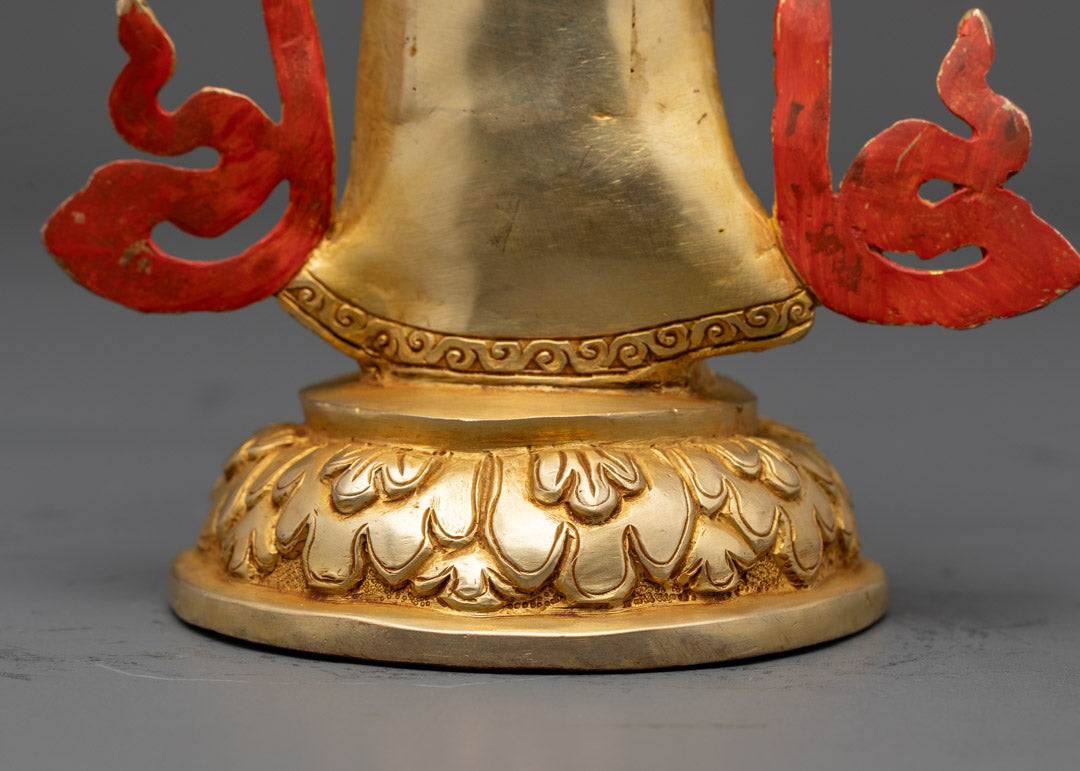 Buddhist Mandharva and yeshe tsyogal Statue