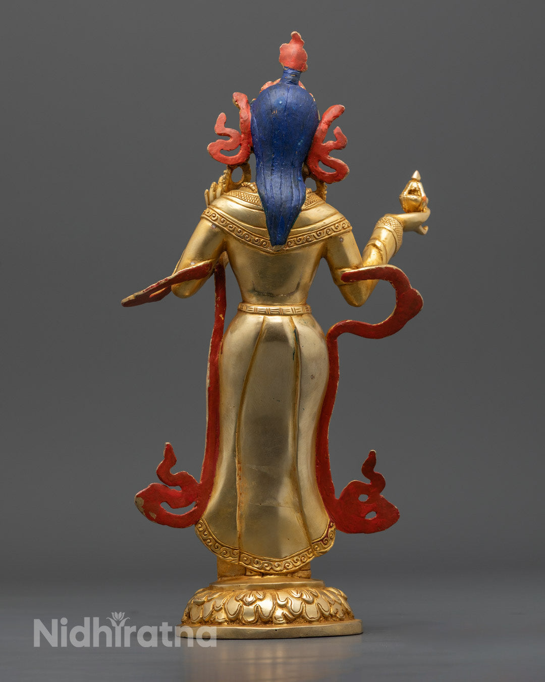 Buddhist Mandharva and yeshe tsyogal Statue