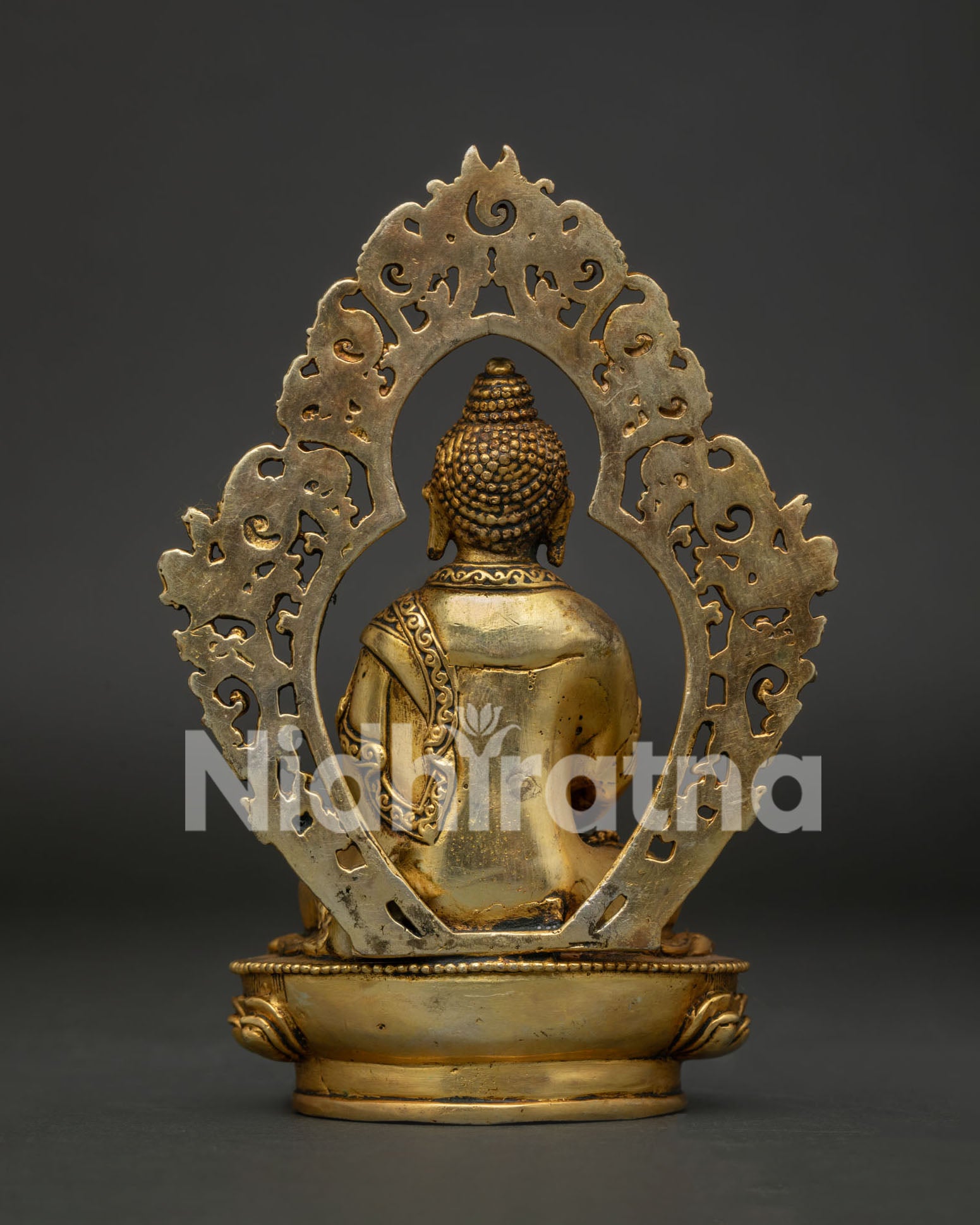 Amitabha Buddha Statue Handcrafted by Newari Artisans Patan Nepal.