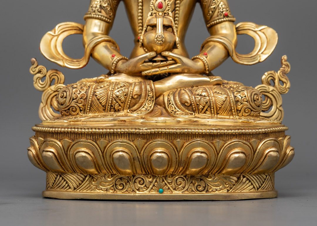 Amitayus Statue from Nepal | Tibetan Buddhist Deity of Eternal Life
