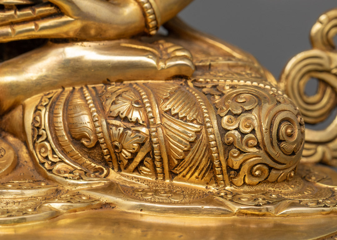 Amitayus Statue from Nepal | Tibetan Buddhist Deity of Eternal Life