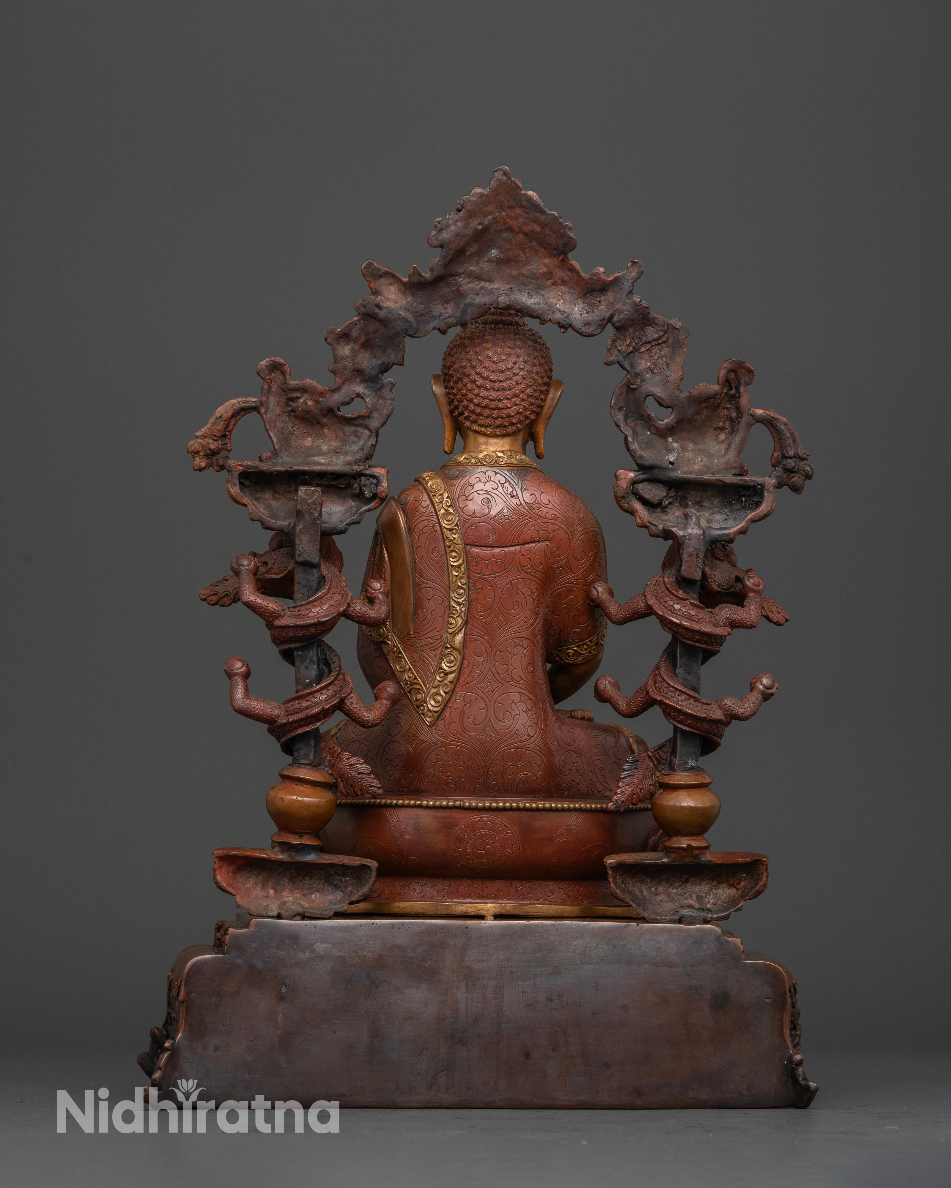 Oxidized Amitabha: The Illuminated Presence of Spiritual Serenity