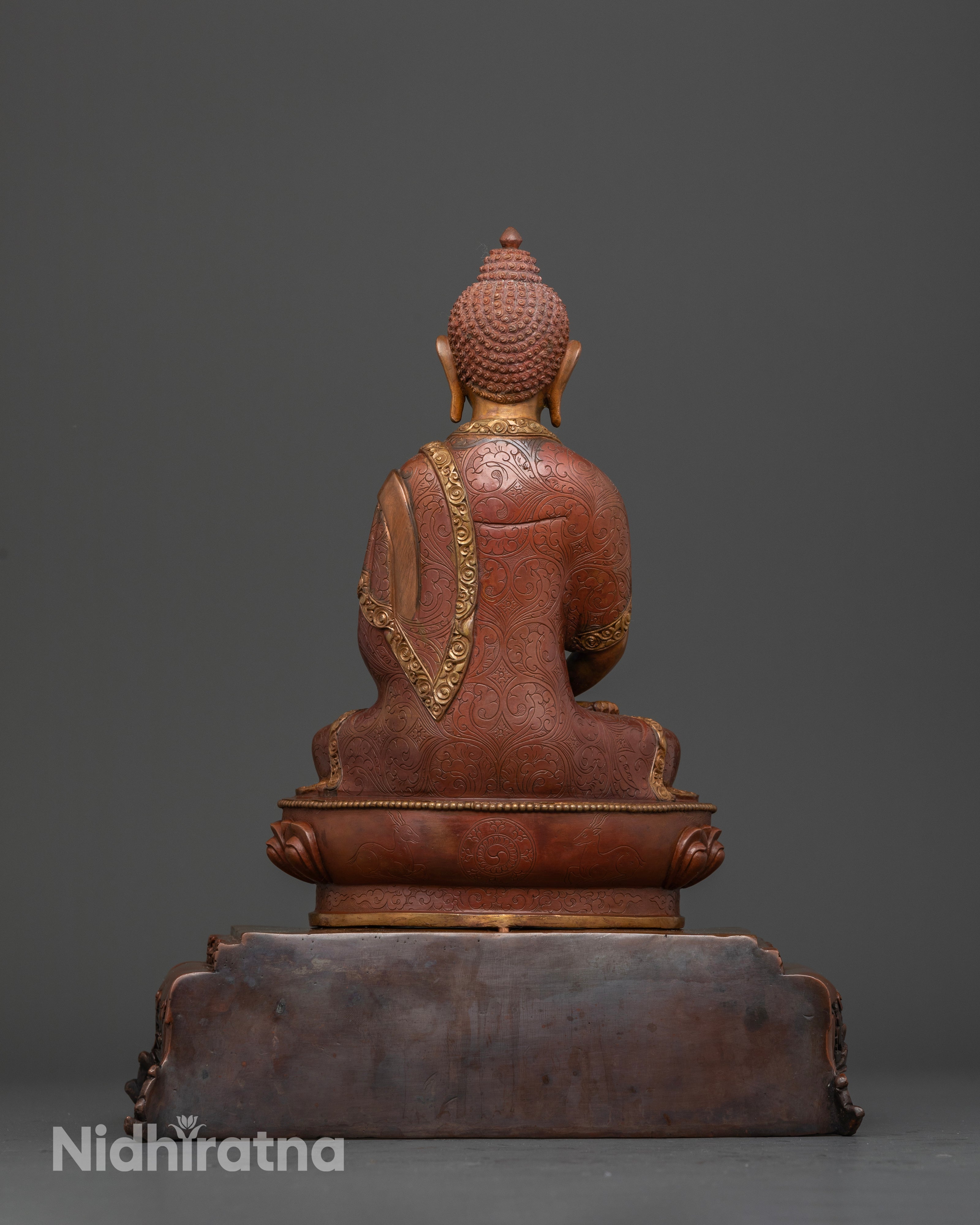 Oxidized Amitabha: The Illuminated Presence of Spiritual Serenity