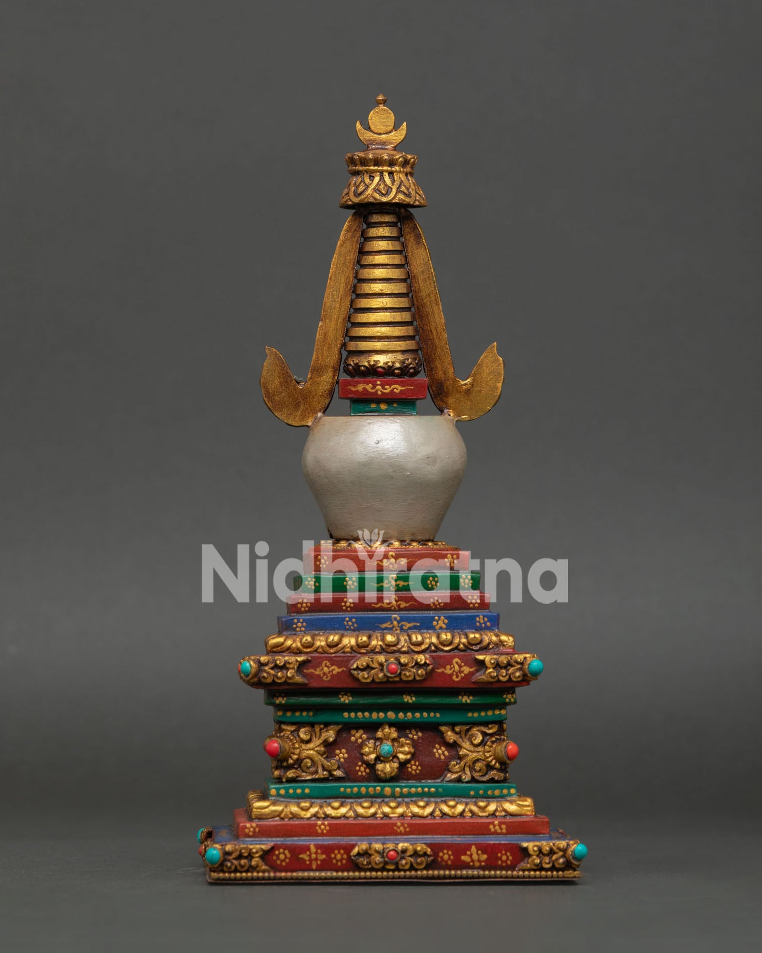 Authentic Buddhist Stupa for Meditation and Home Altar
